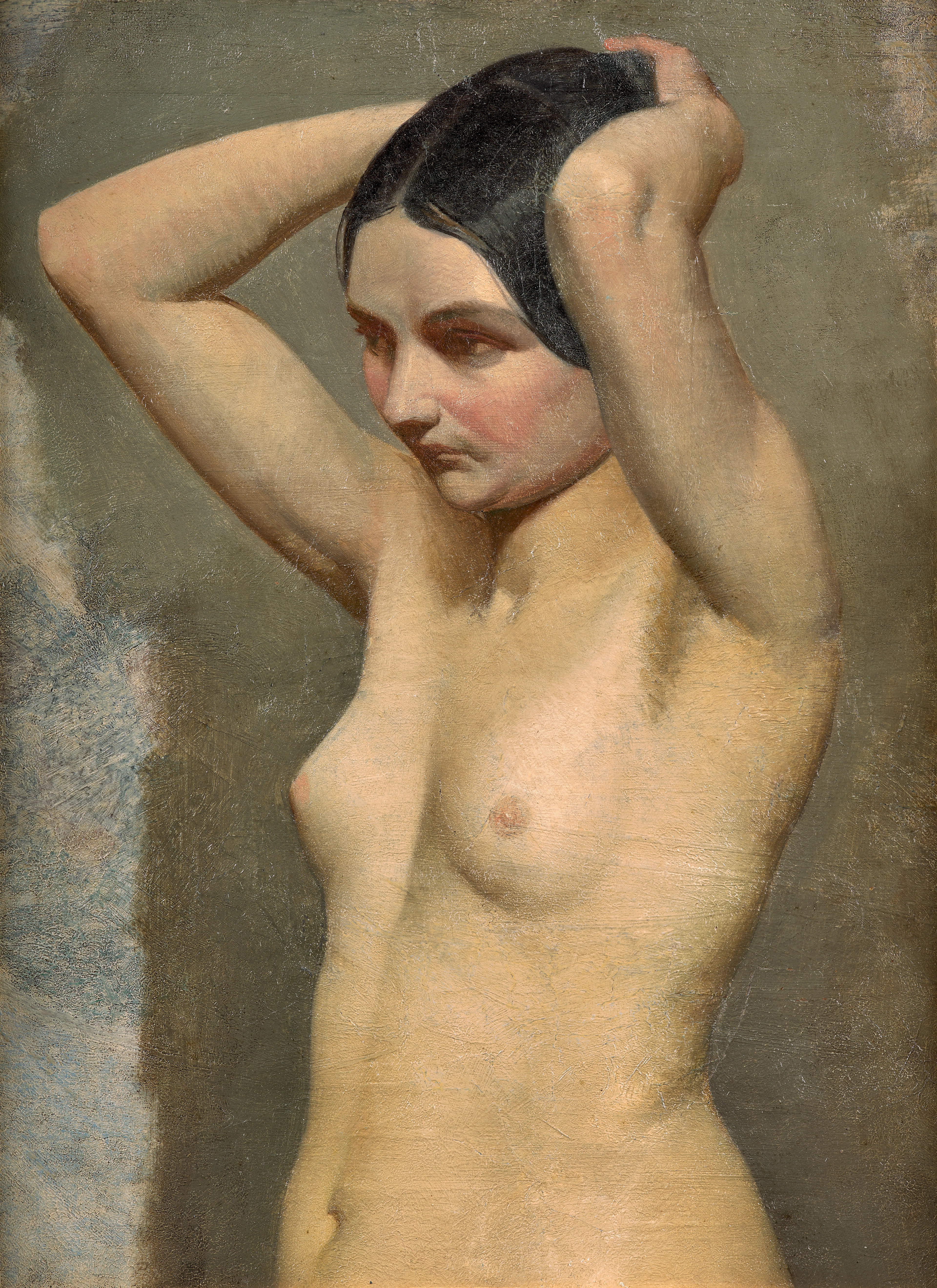 Charles NEGRE Grasse, 1820 -1880 Torse de femme nue