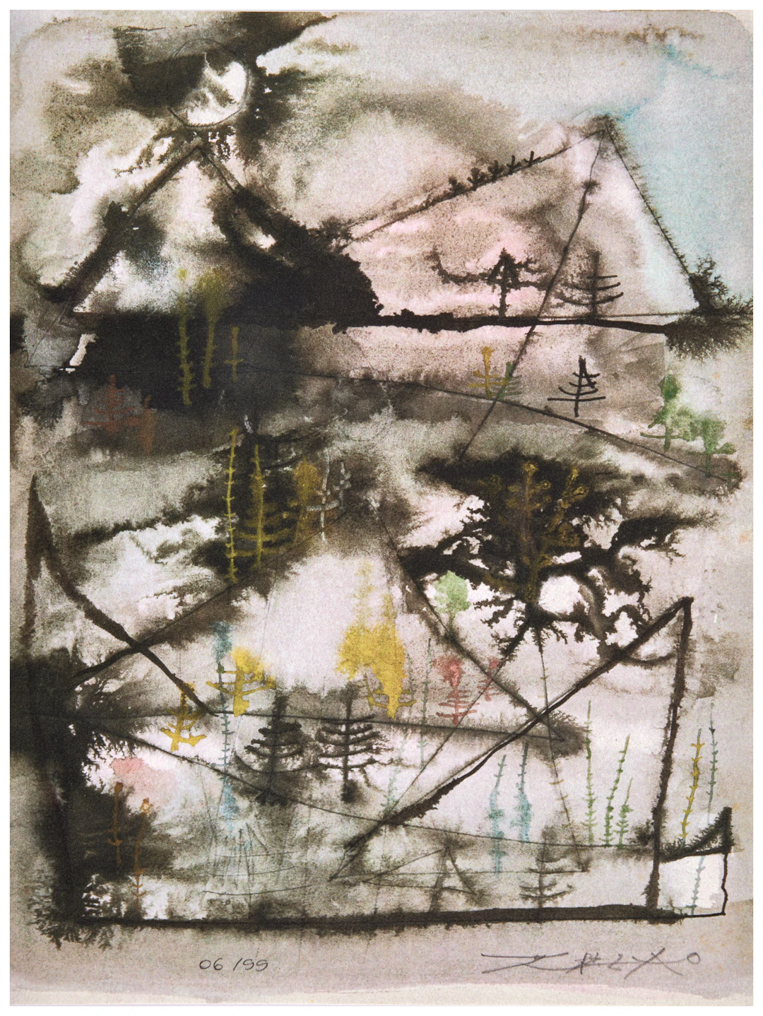 ZAO WOU-KI 1920 - 2013 Carnets de voyage. 1948-1952.