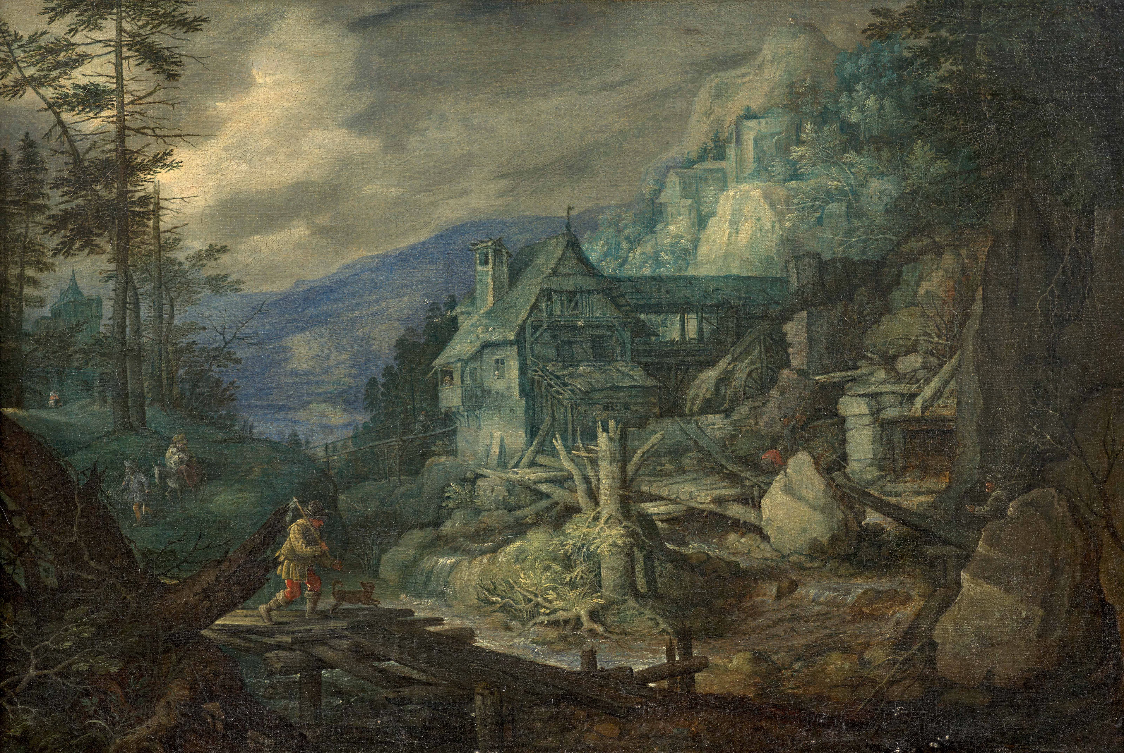 Attribué à Pieter II STEVENS Malines, vers 1567 - Prague, avant 1632