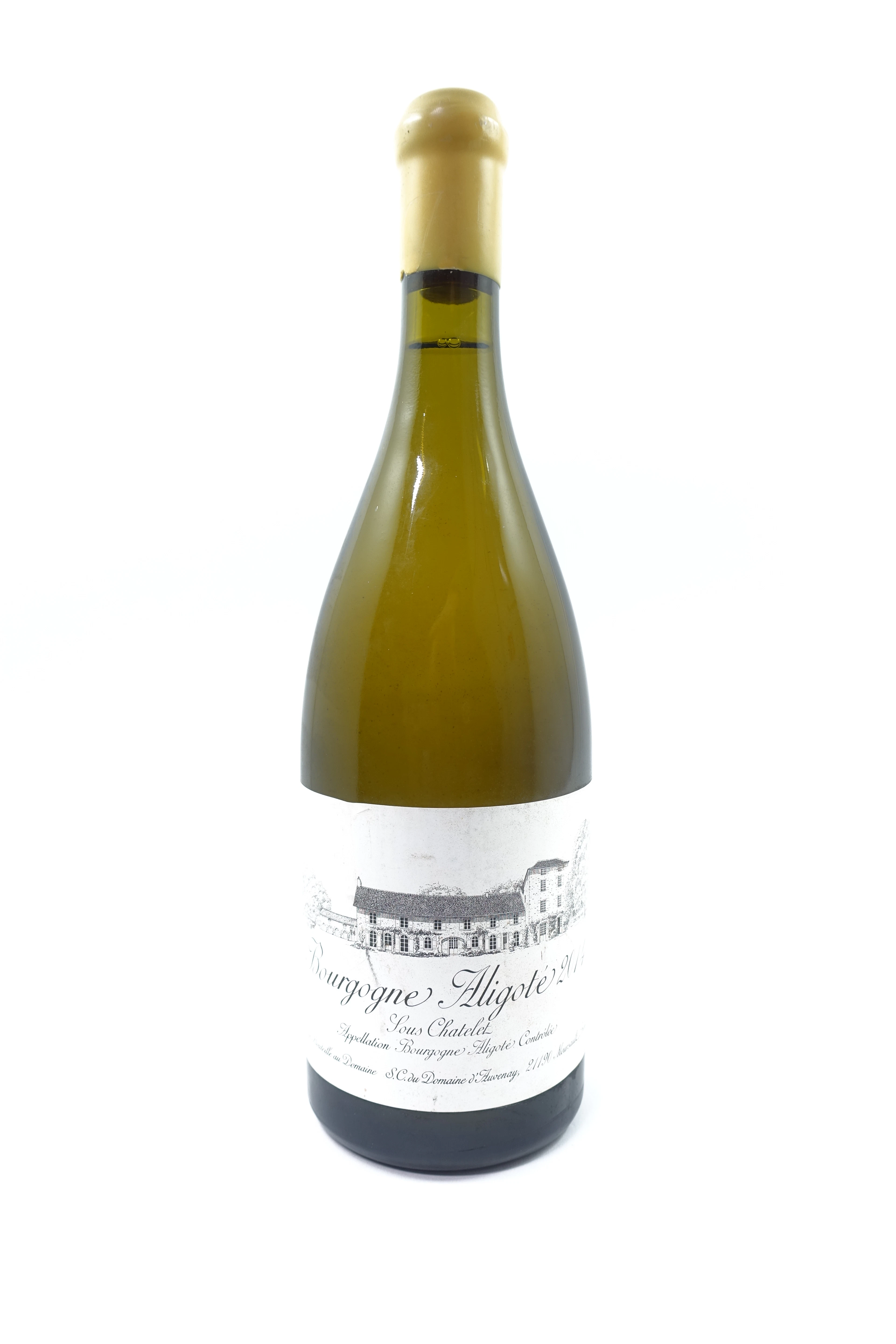 1 bt BOURGOGNE ALIGOTE 2014 Sous Chatelet. Domaine d'Auvenay