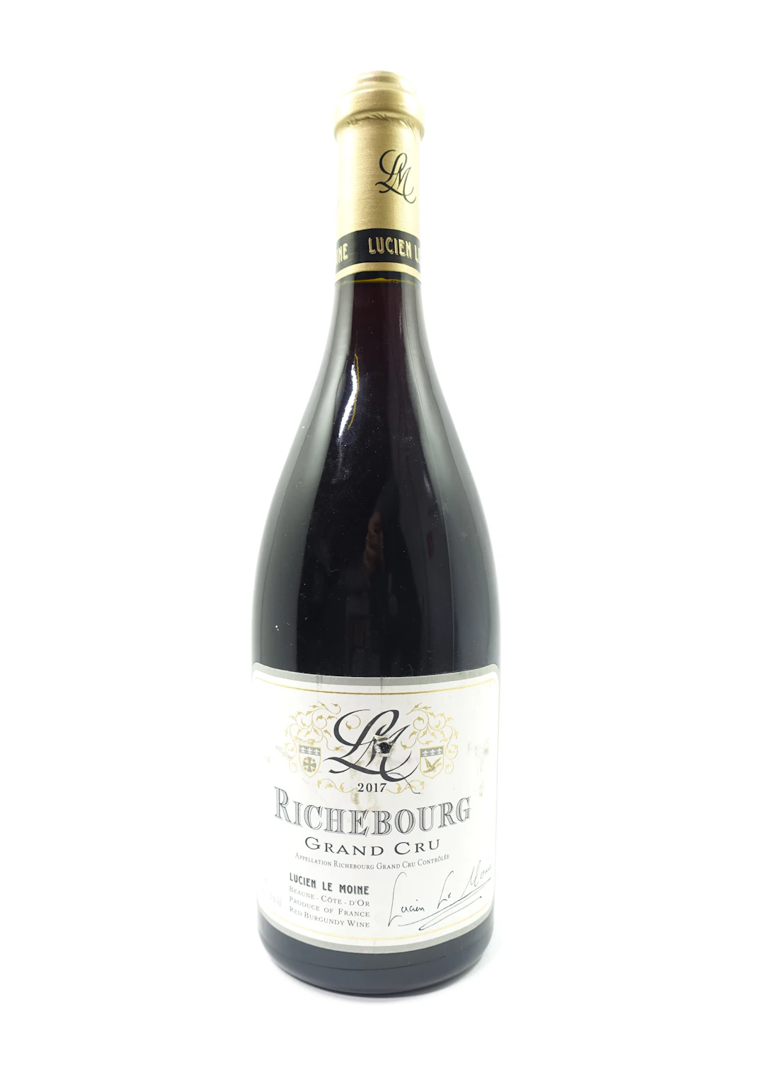 1 bt RICHEBOURG 2017 Grand Cru. Lucien Le Moine