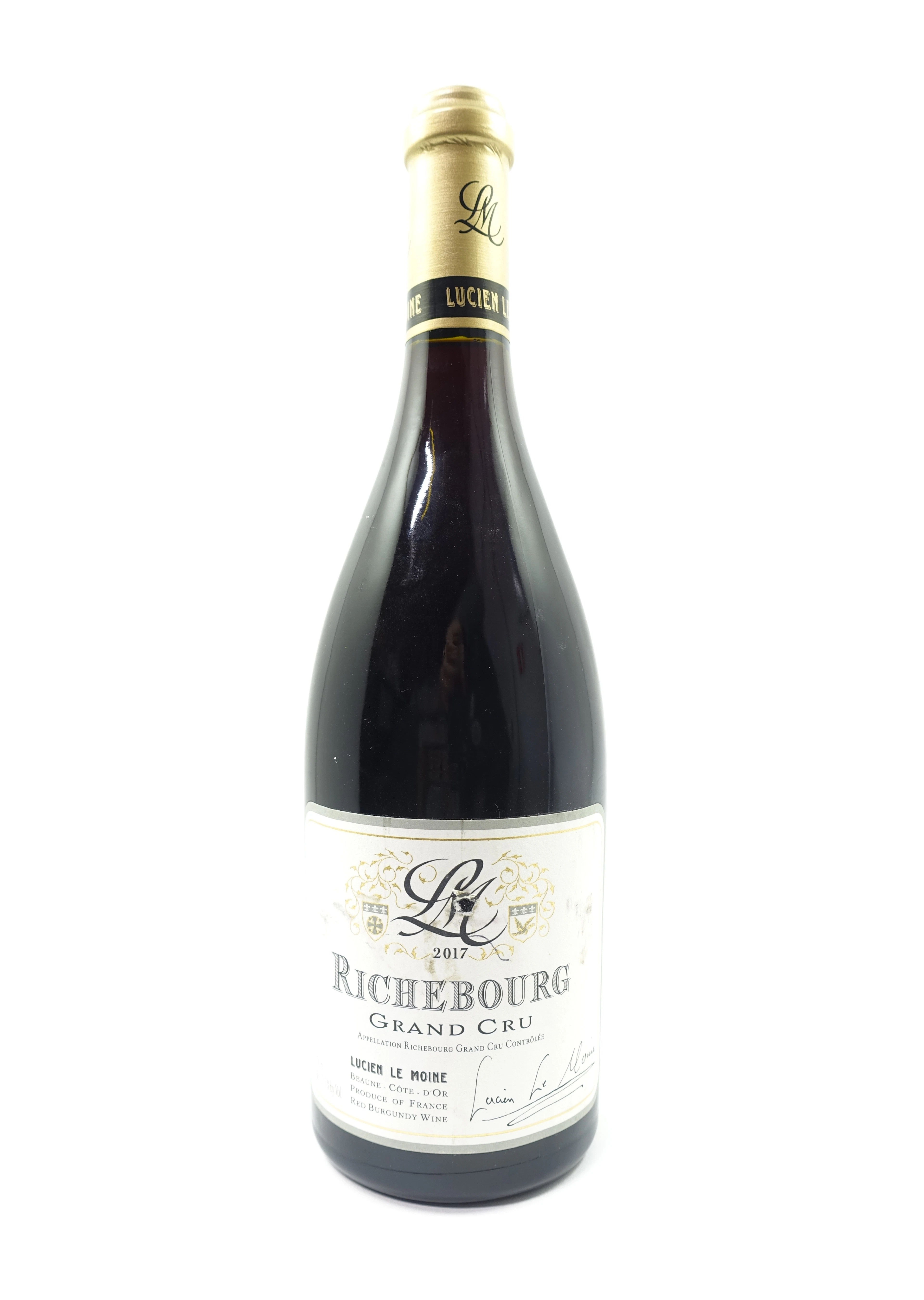 1 bt RICHEBOURG 2017 Grand Cru. Lucien Le Moine