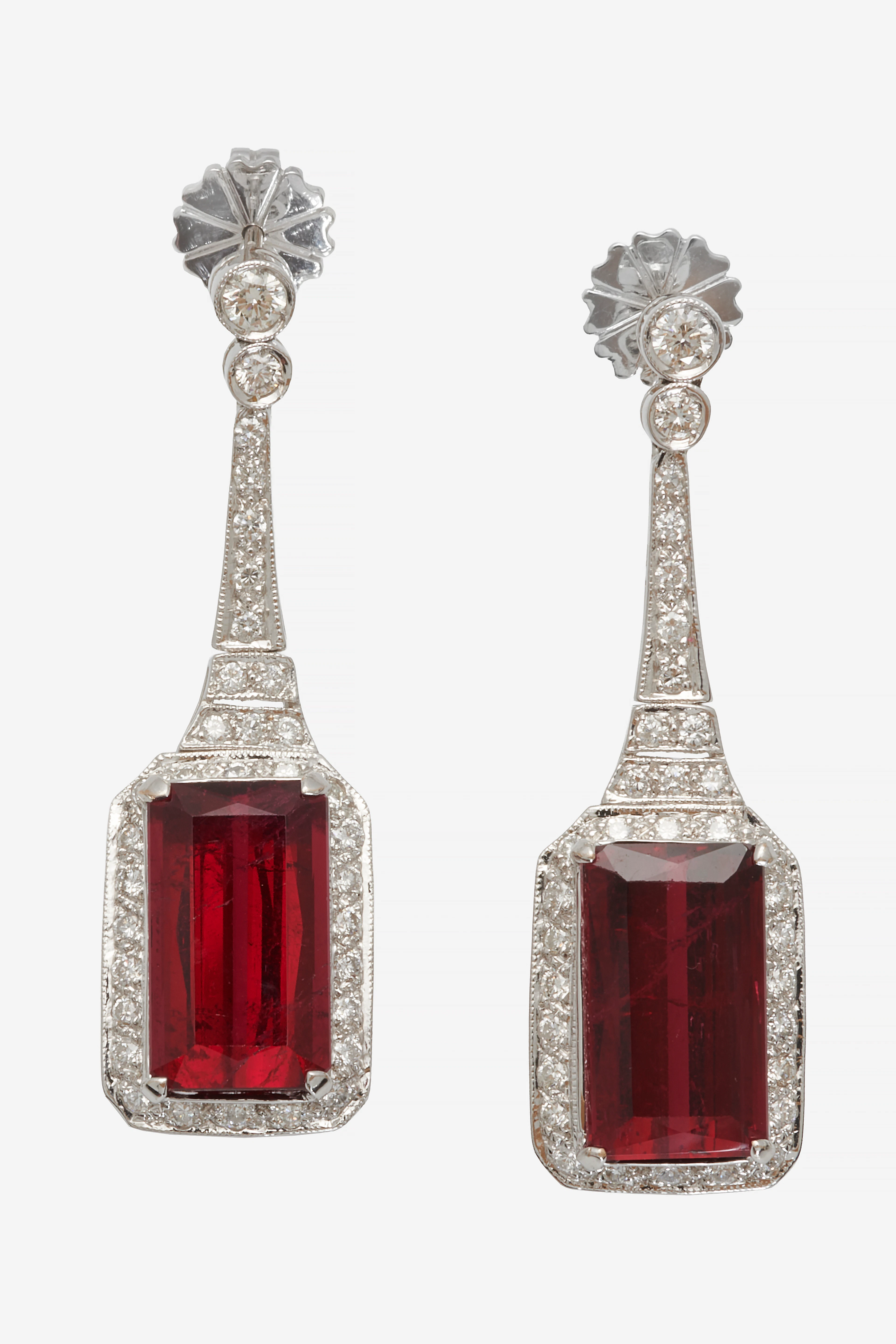 Paire de pendants d'oreilles