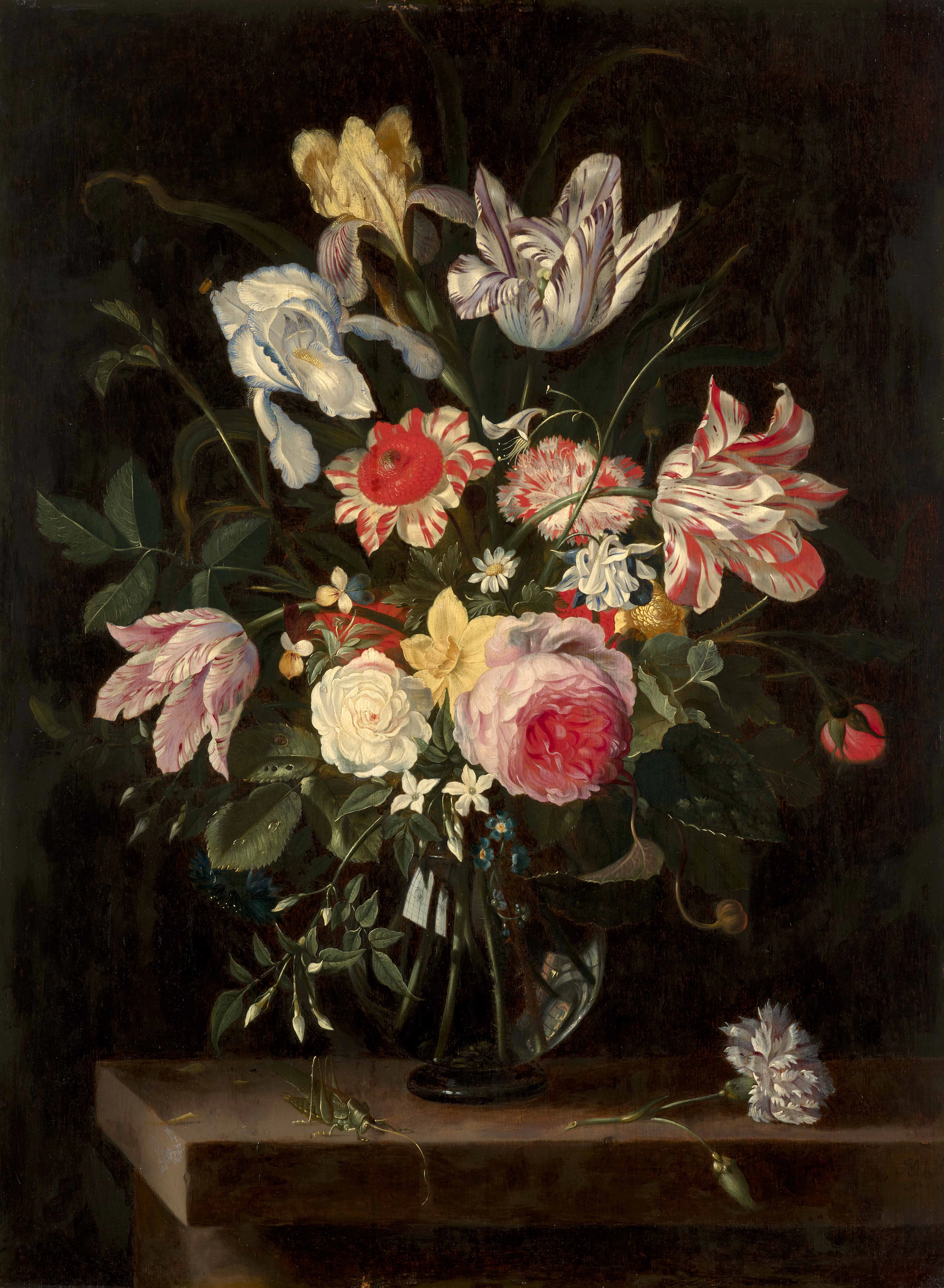 Jacob MARREL Frankenthal, 1613 – Francfort-sur-le-Main, 1681 Vase