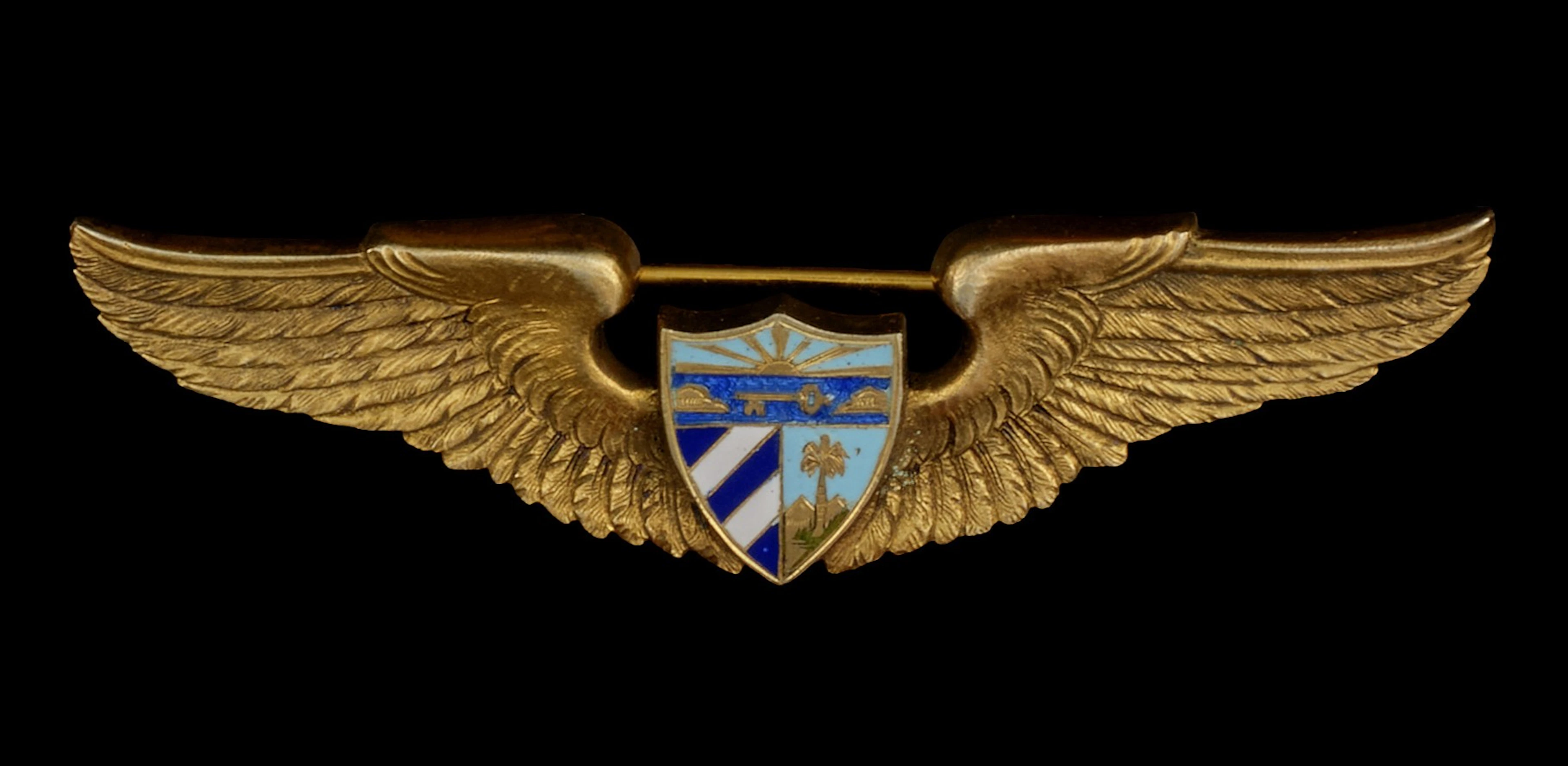 BREVET DE PILOTE CUBAIN DE FRANCISCO TERRY
