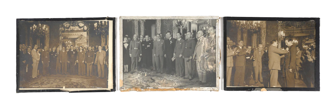 REMISE DE LA LÉGION D’HONNEUR À JEAN MERMOZ Cérémonie de remise de