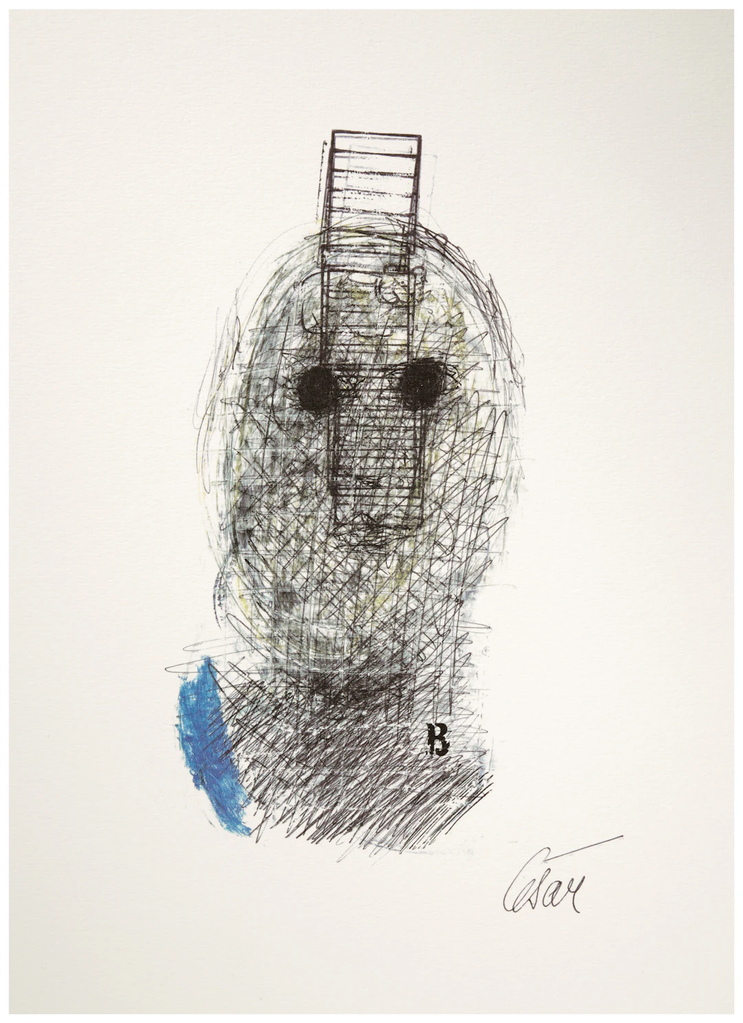CÉSAR 1921 - 1998 Dessins et poèmes - 1979