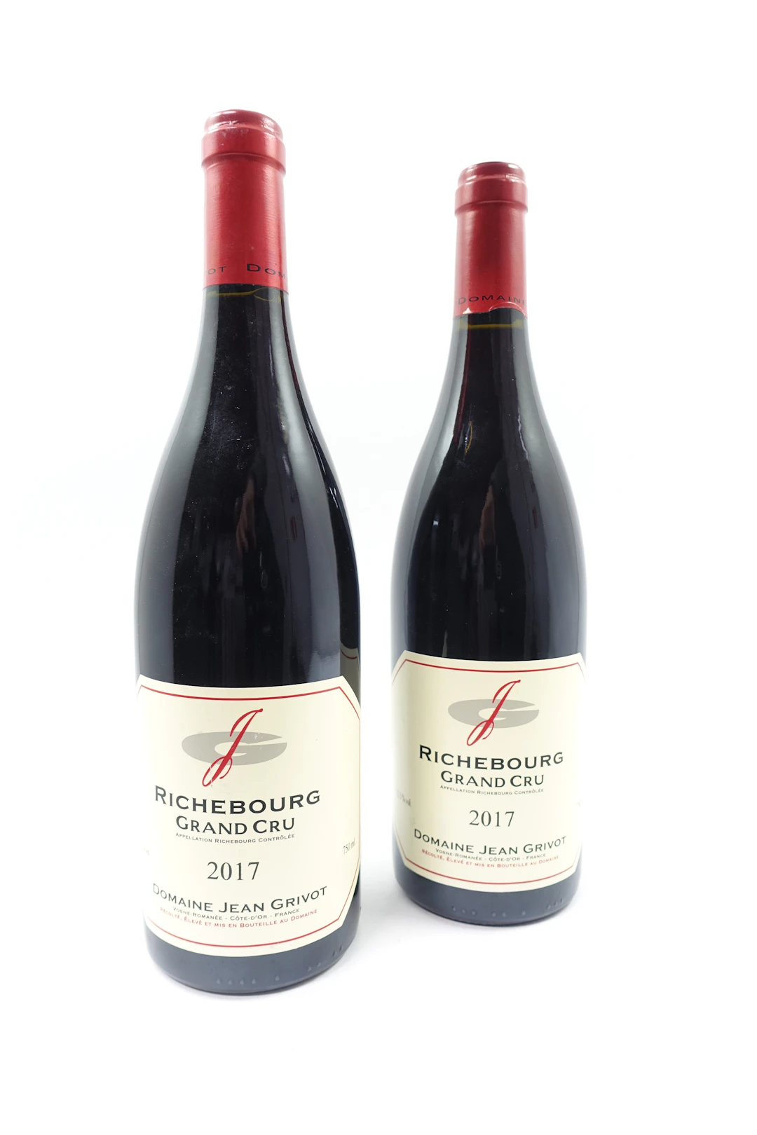 2 bts RICHEBOURG 2017 Grand Cru. Domaine Jean Grivot