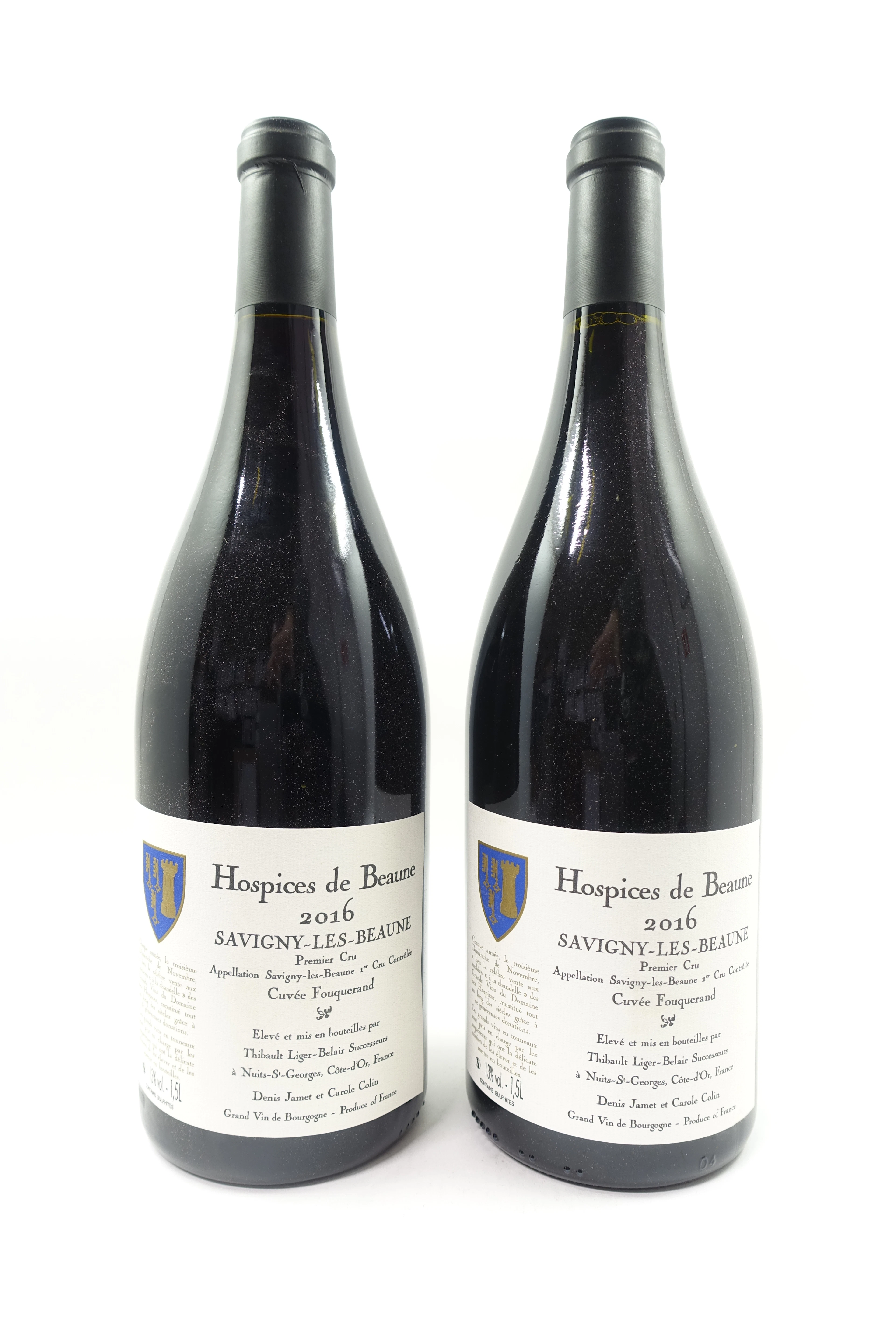 6 mags SAVIGNY LES BEAUNE 2016 (rouge) 1er Cru Cuvée Fouquerand. Hospices