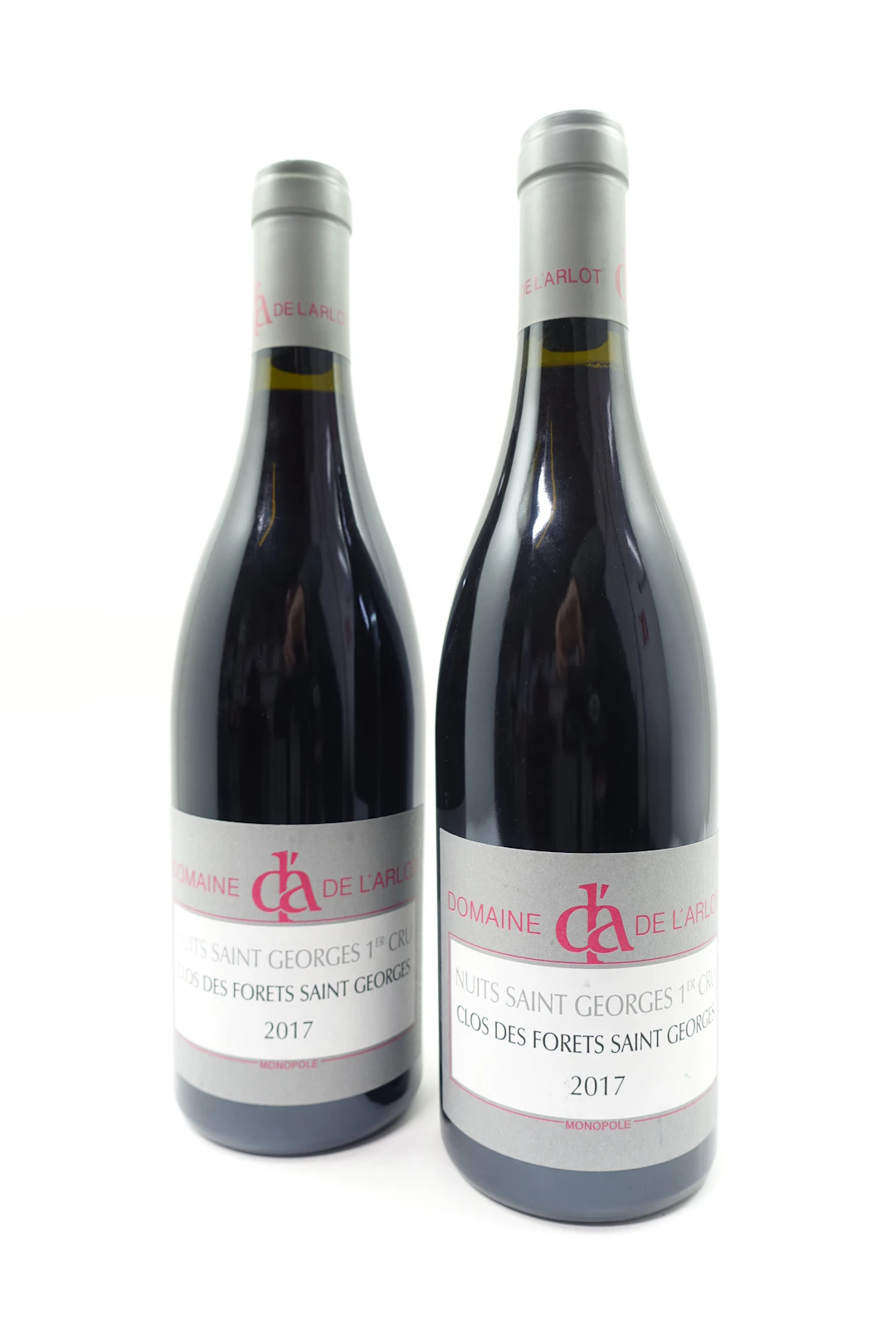 2 bts NUITS SAINT GEORGES 2017 1er Cru Clos des Forêts Saint Georges.