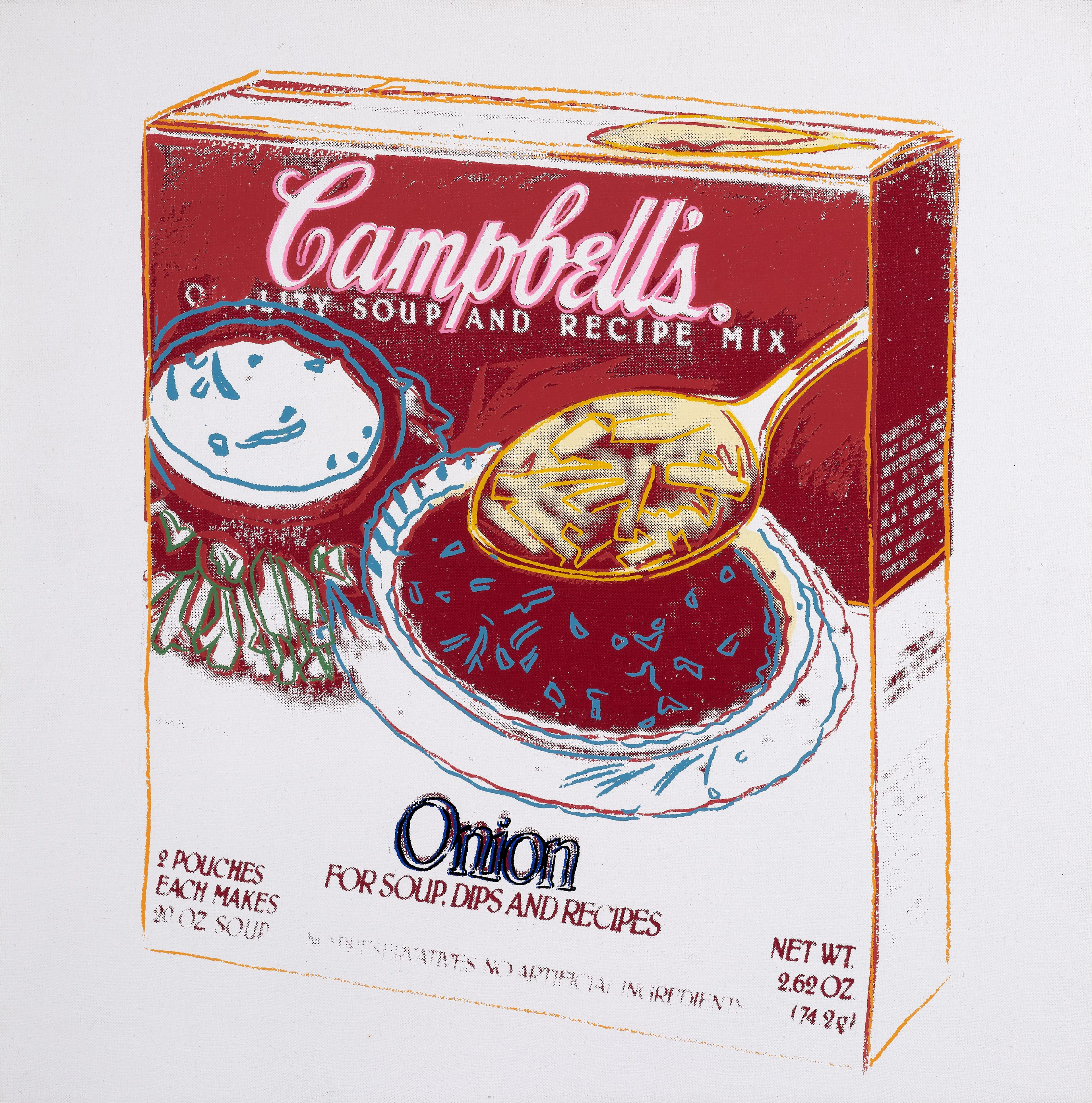 Andy WARHOL 1928-1987 Campbell's onion soup - 1986