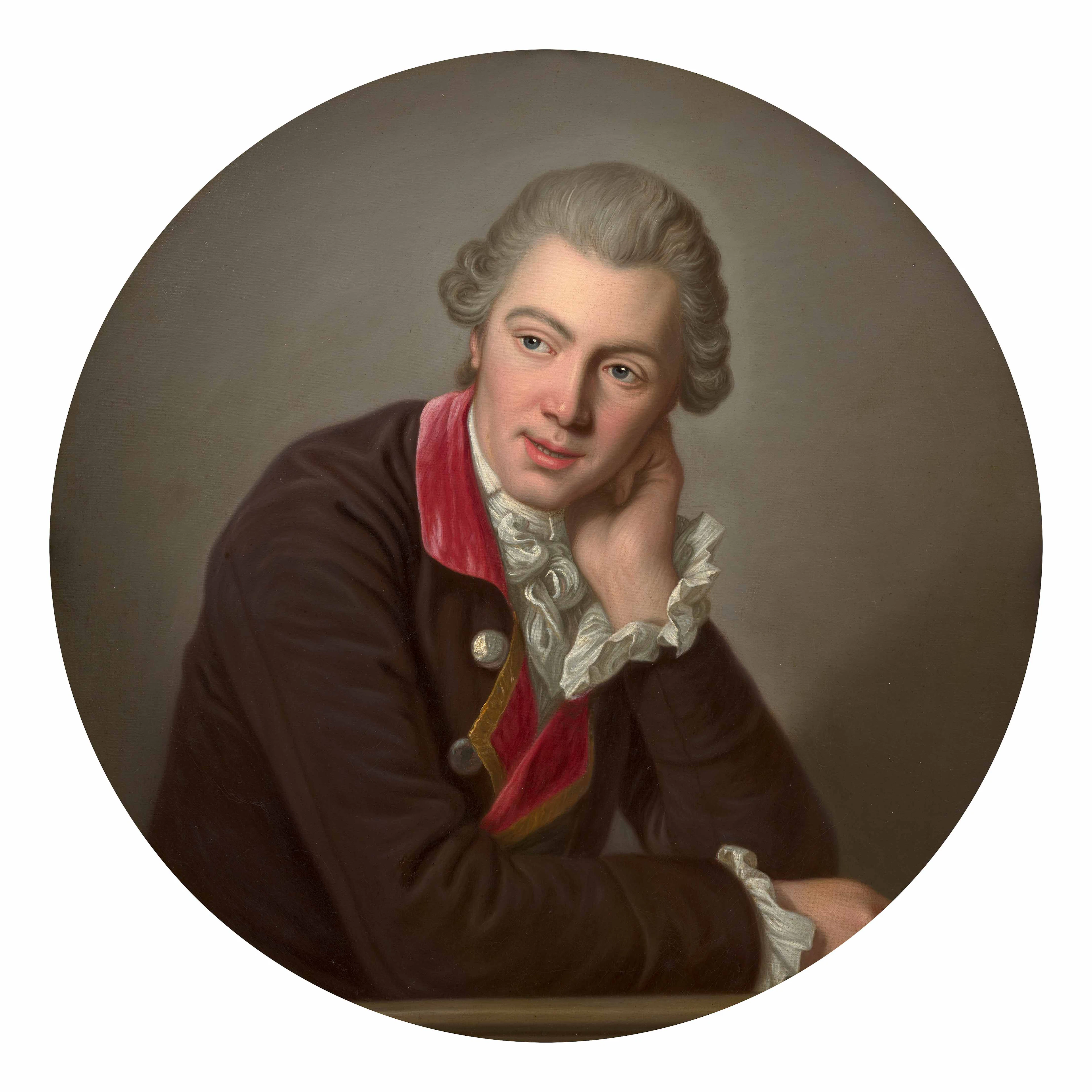 Louis-Michel van LOO Toulon, 1707 - Paris, 1771 Portrait de Jacques-Charles