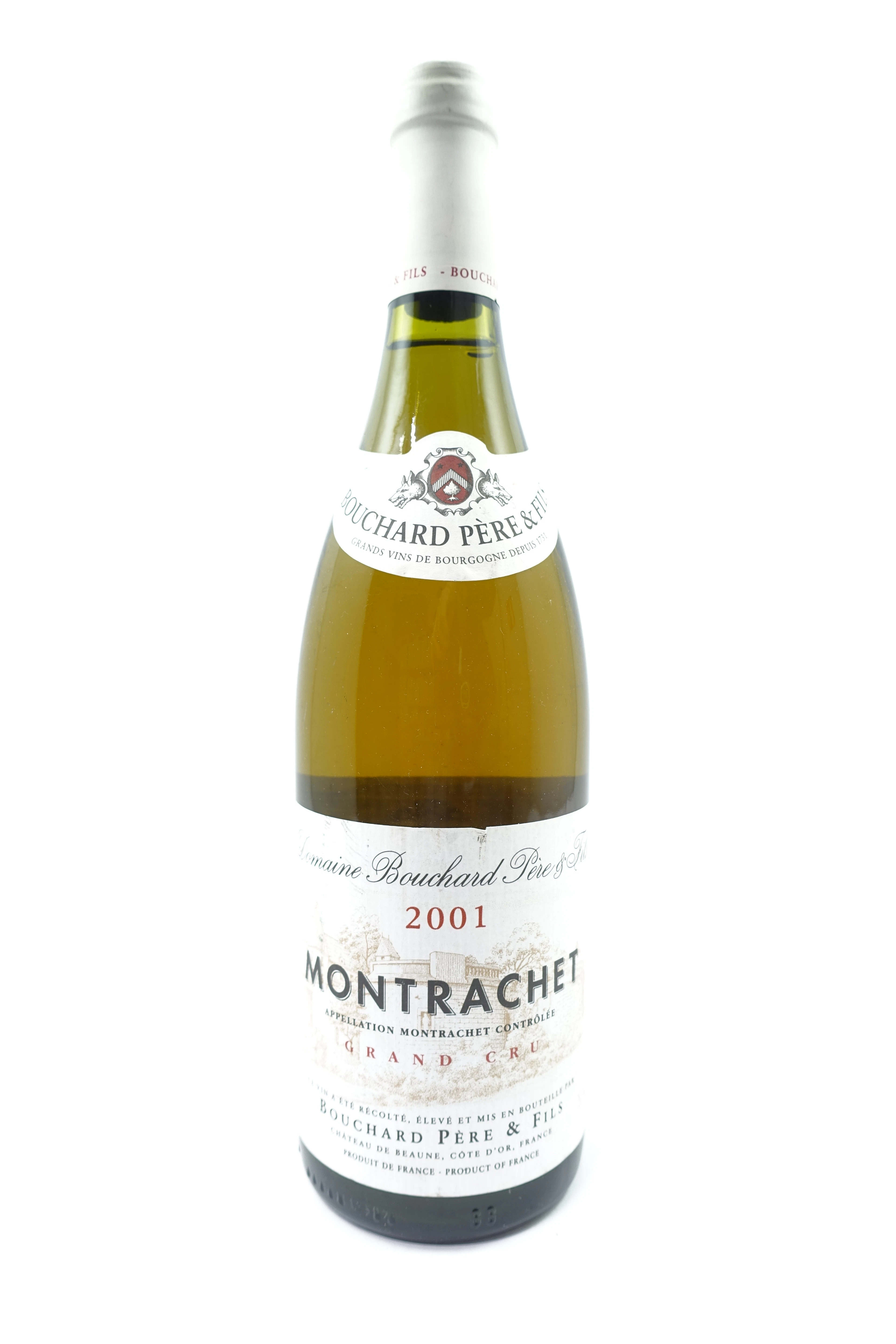 1 bt MONTRACHET 2001 Grand Cru. Domaine Bouchard Père & Fils