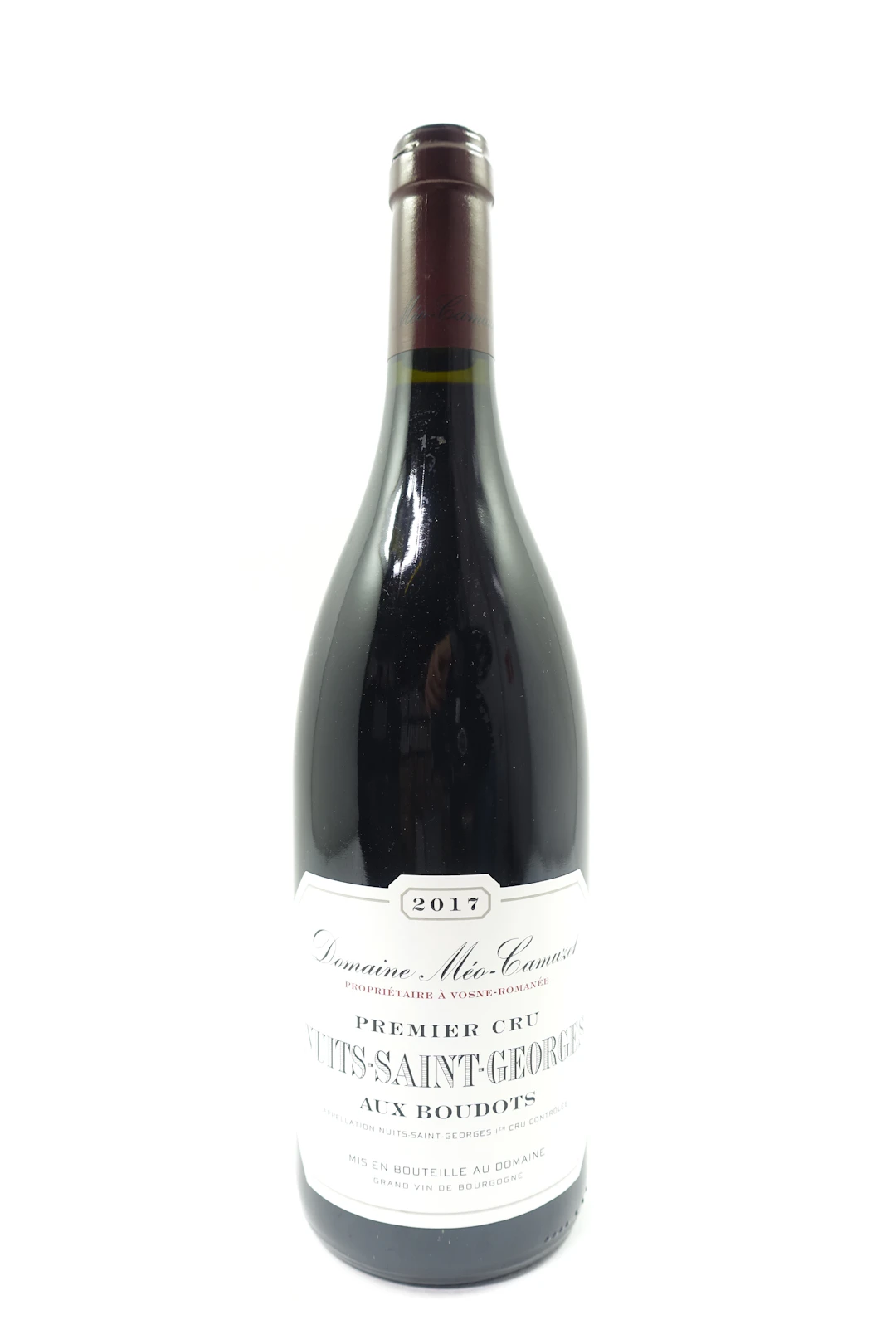 1 bt NUITS SAINT GEORGES 2017 1er Cru Aux Boudots. Domaine Méo Camuzet