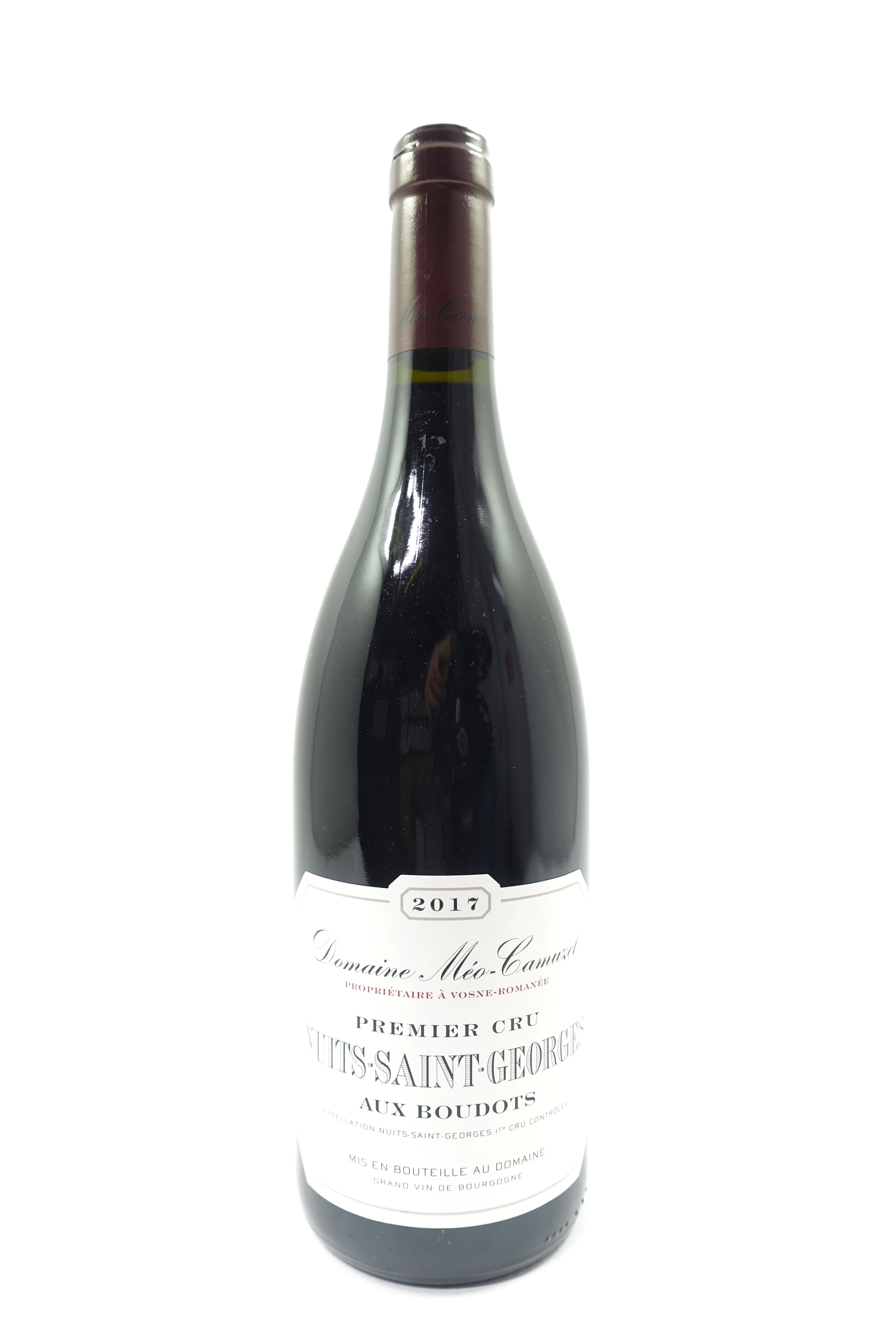 1 bt NUITS SAINT GEORGES 2017 1er Cru Aux Boudots. Domaine Méo Camuzet