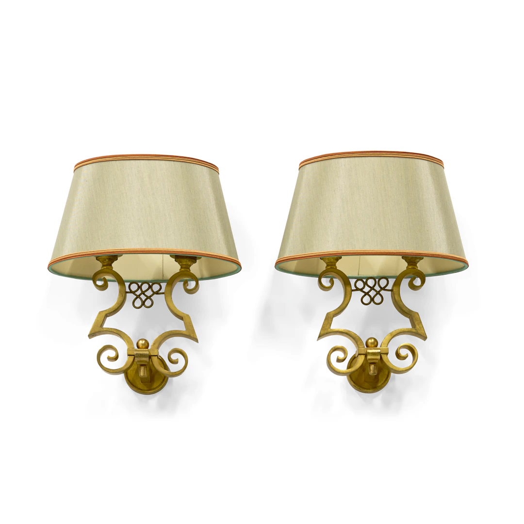 Paire d'appliques - circa 1940
