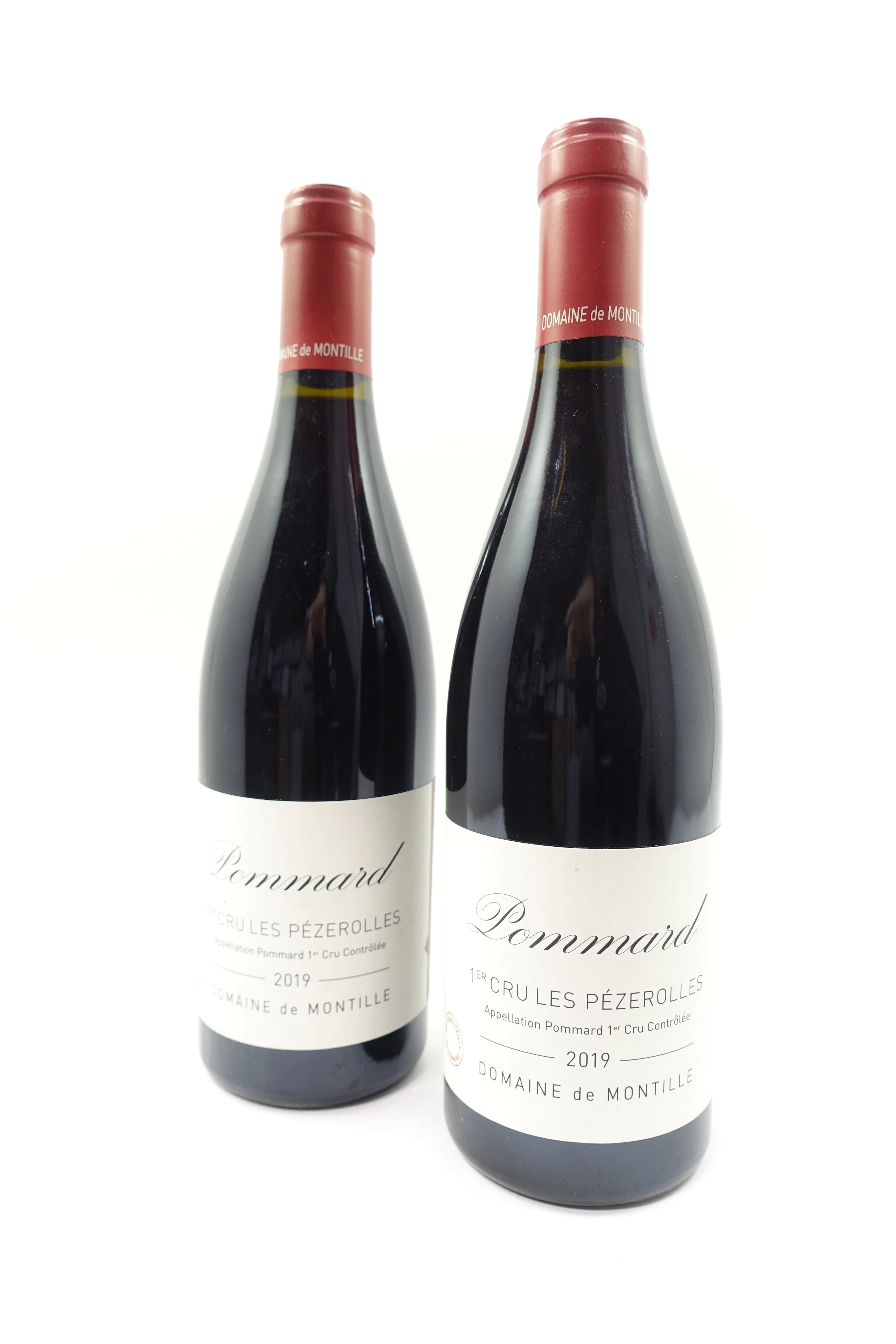 2 bts POMMARD 2019 1er Cru Pézerolles. Domaine de Montille