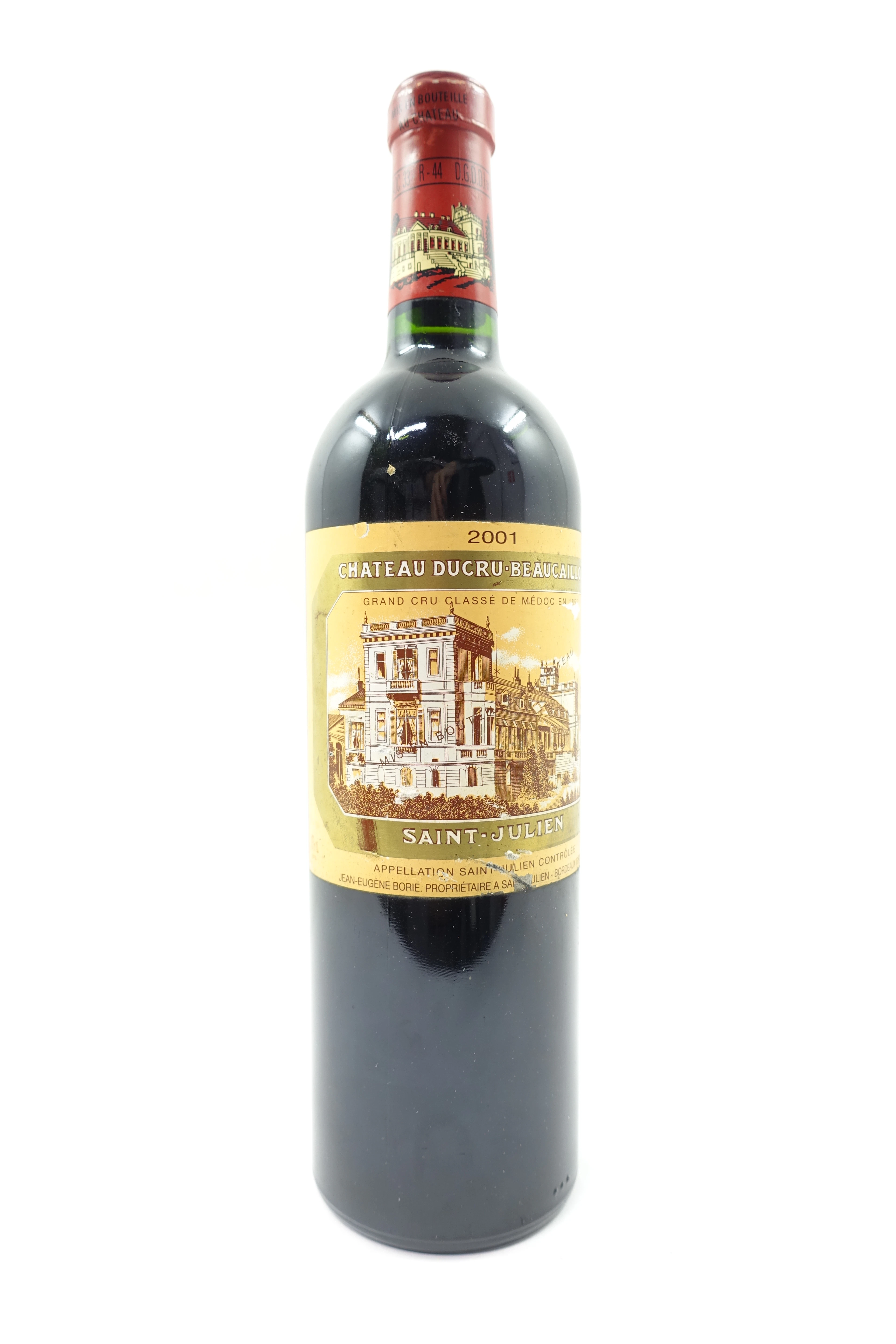 1 bt CH DUCRU BEAUCAILLOU 2001 2è GC Saint Julien