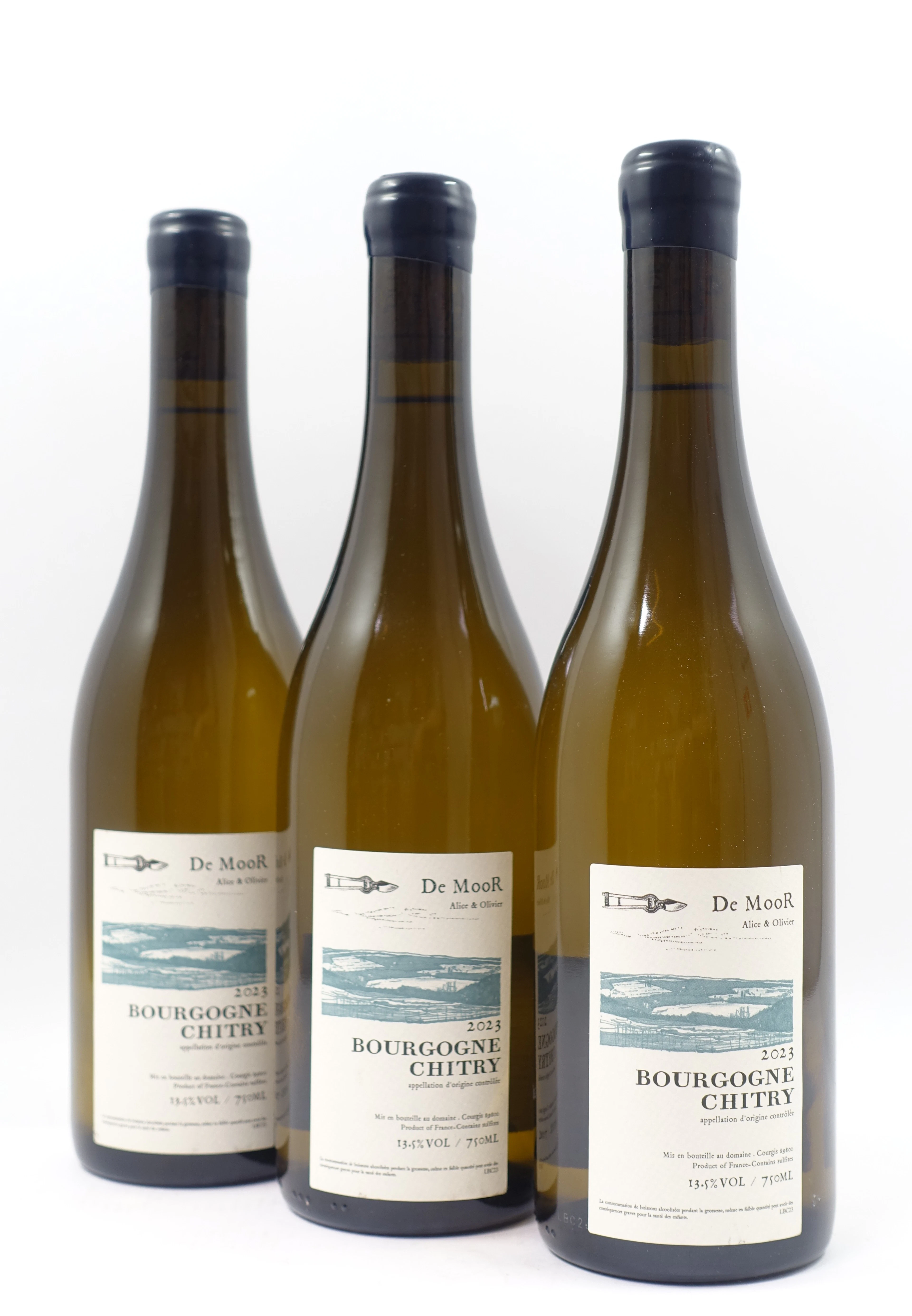12 bts BOURGOGNE CHITRY 2023 (blanc) Alice et Olivier De Moor