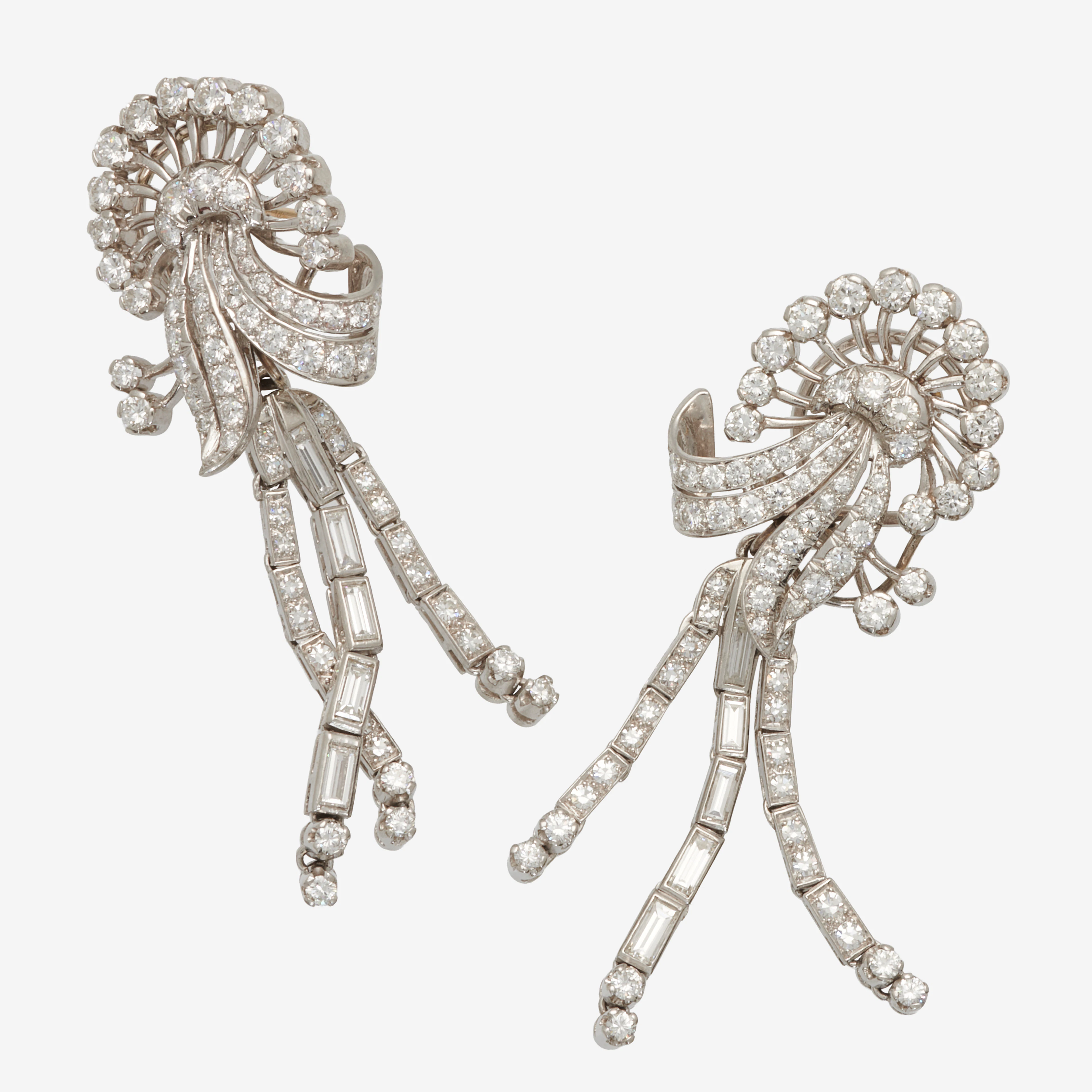 Paire de pendants d'oreilles