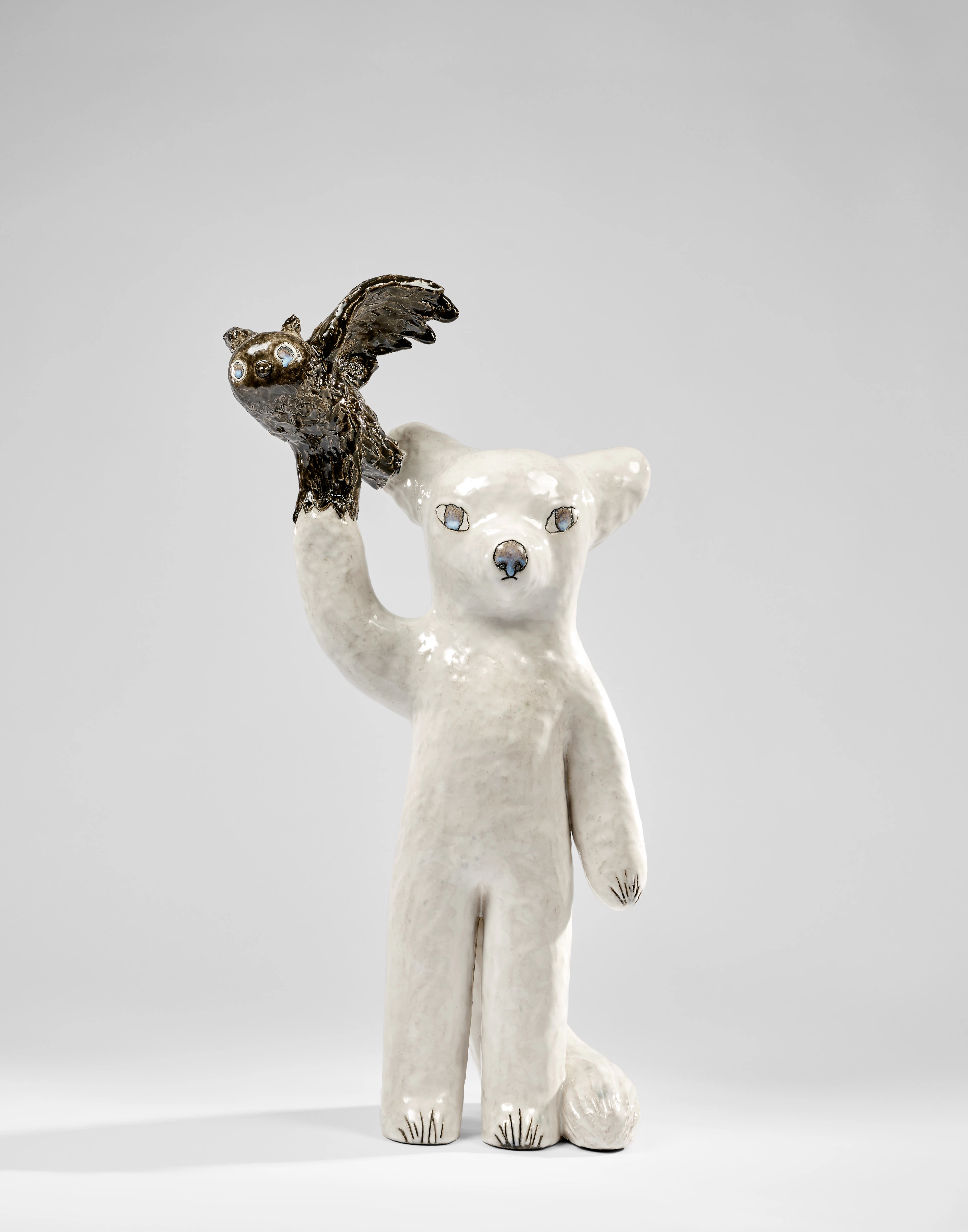 Clémentine DE CHABANEIX (Française - Née en 1972) Renard au hibou - 2026