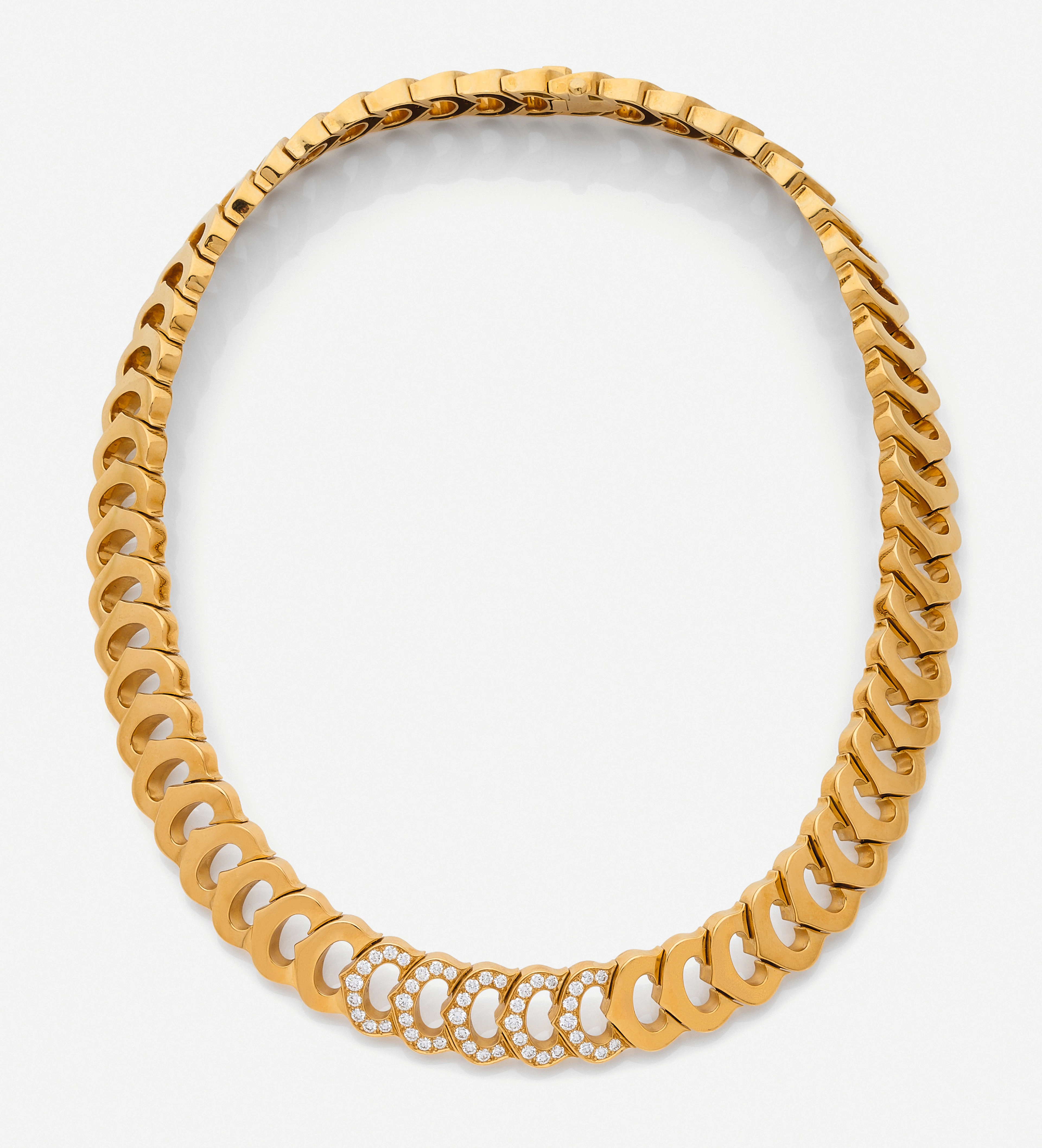 - O CARTIER Collier "C de Cartier"