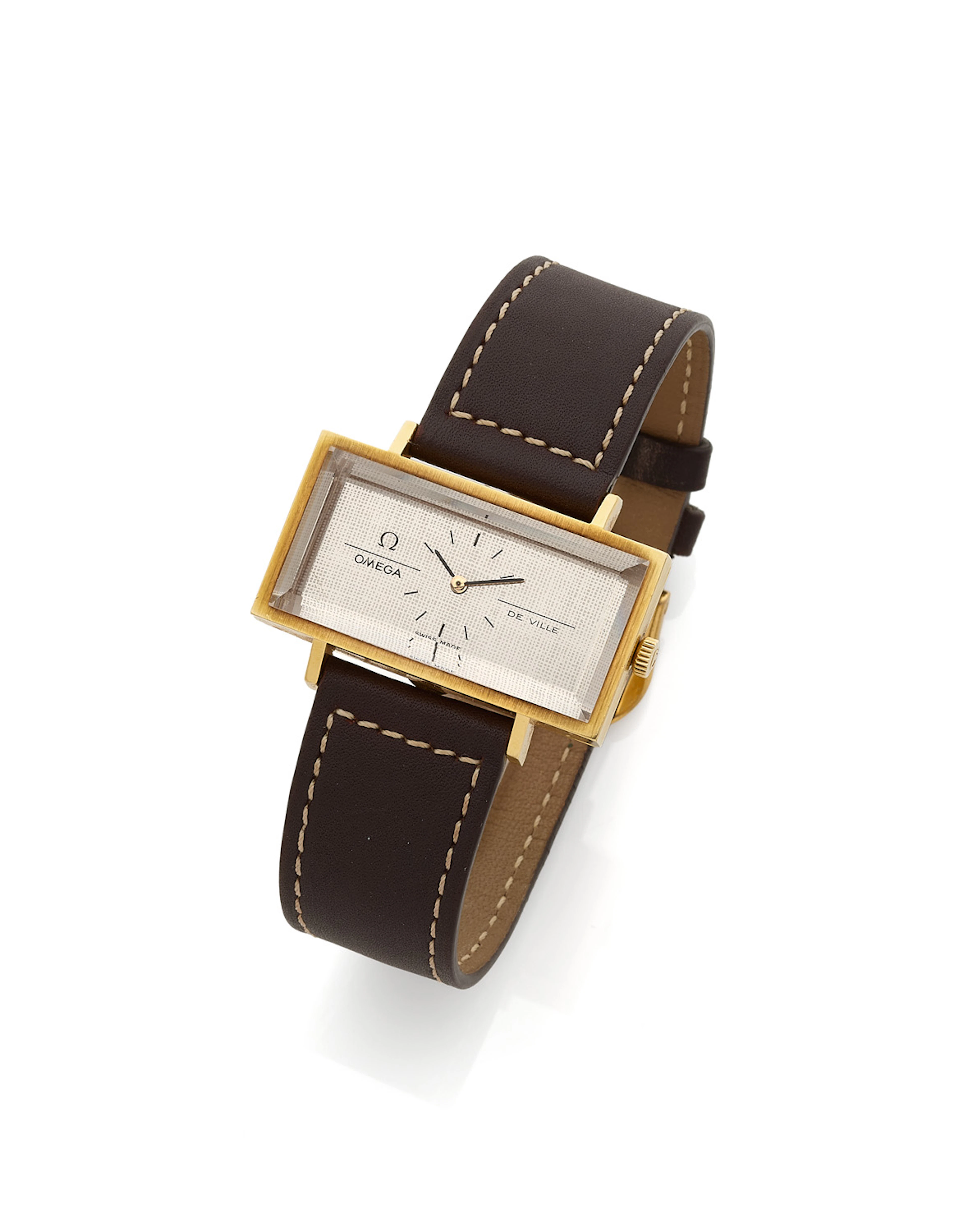 OMEGA dessinée par ANDREW GRIMA "Carré d'Or"