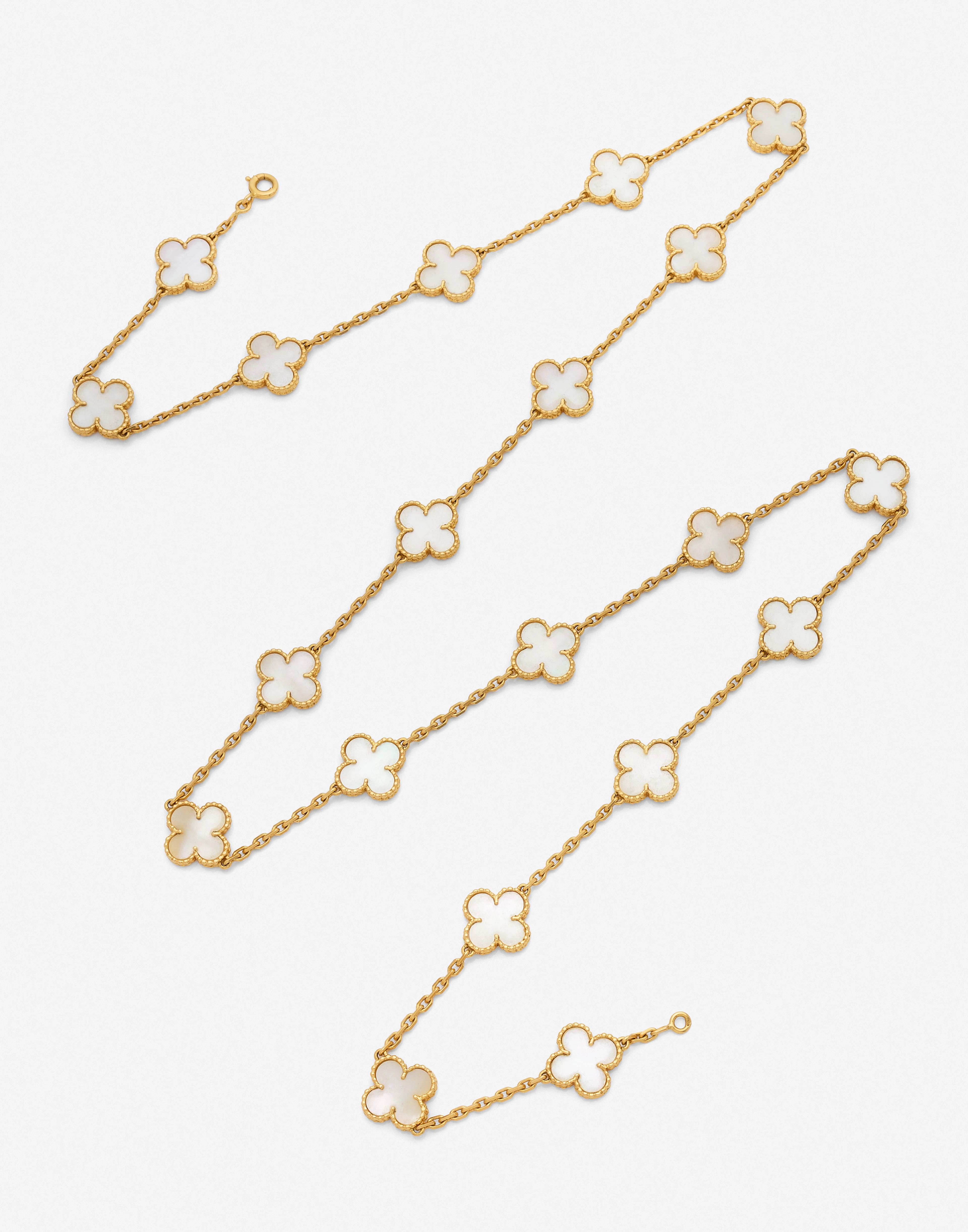 VAN CLEEF & ARPELS Sautoir "Vintage Alhambra"
