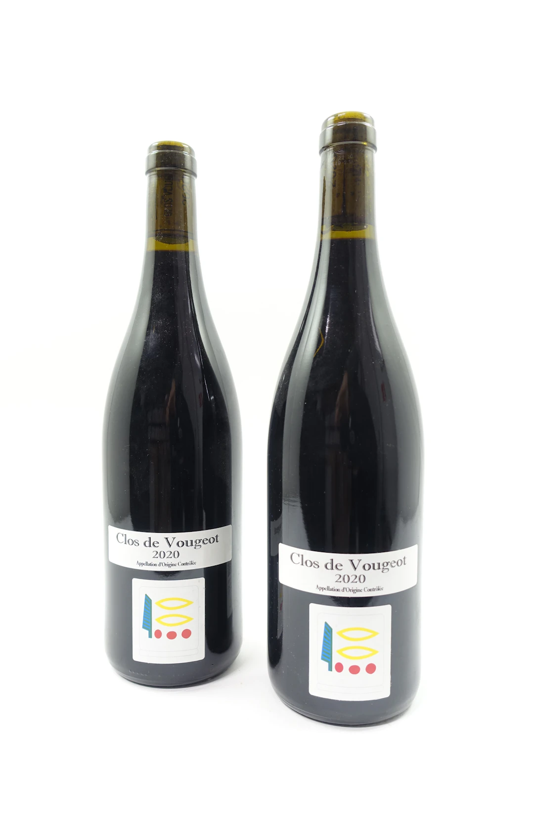 2 bts CLOS DE VOUGEOT 2020 Grand Cru. Domaine Prieuré Roch