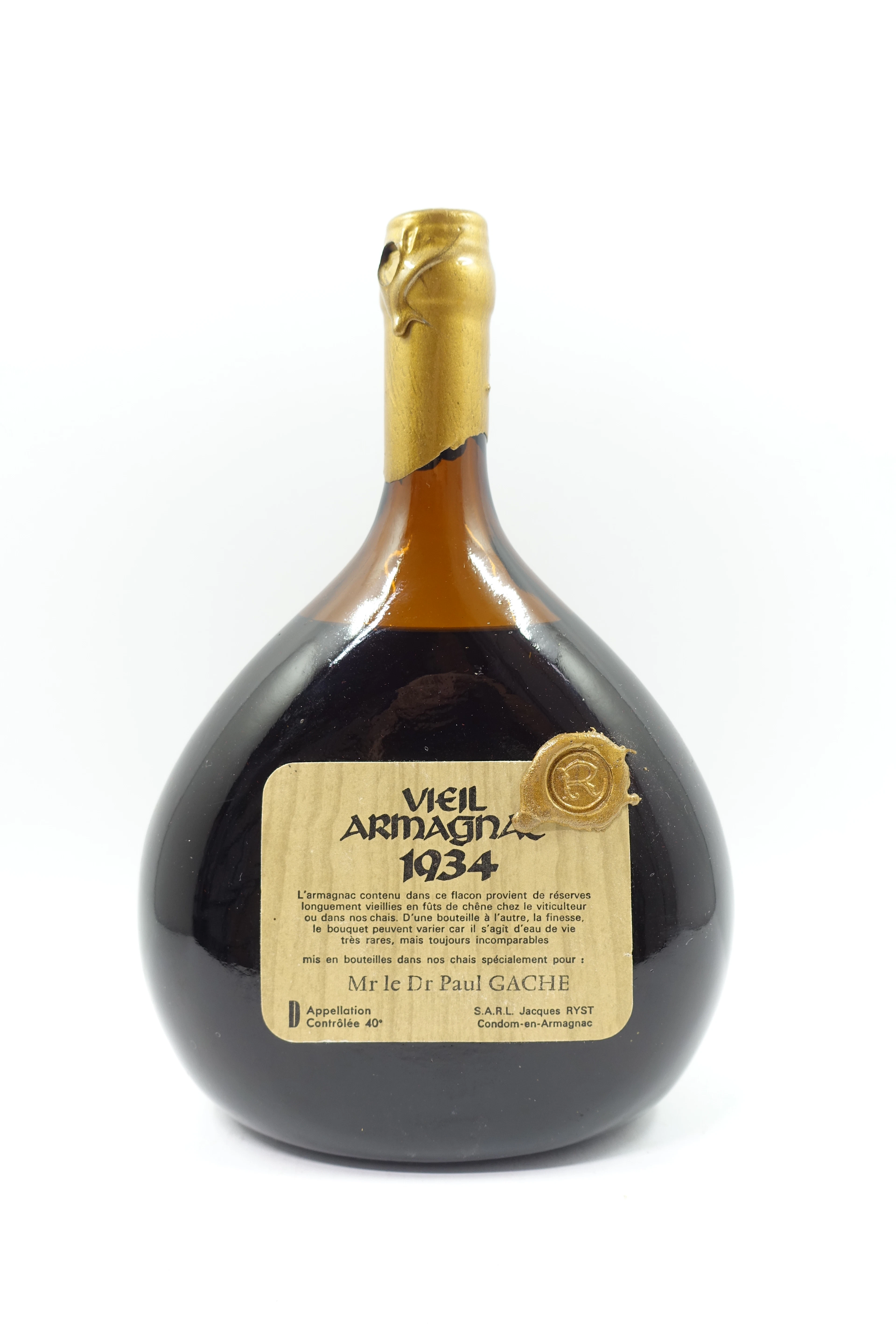 1 mag ARMAGNAC JACQUES RYST 1934 Vieil Armagnac