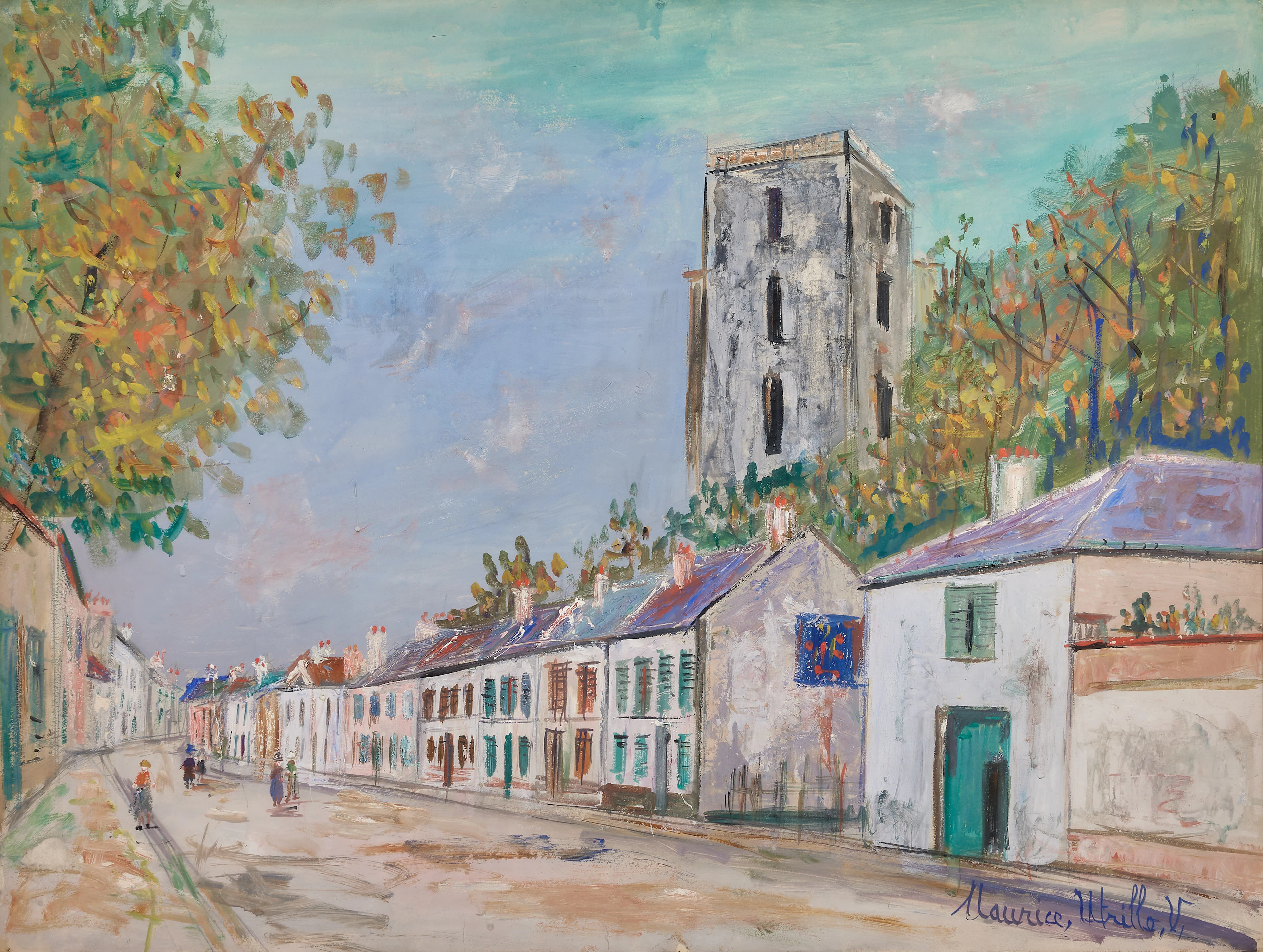 Le château de la Ferté-Milon - circa 1937