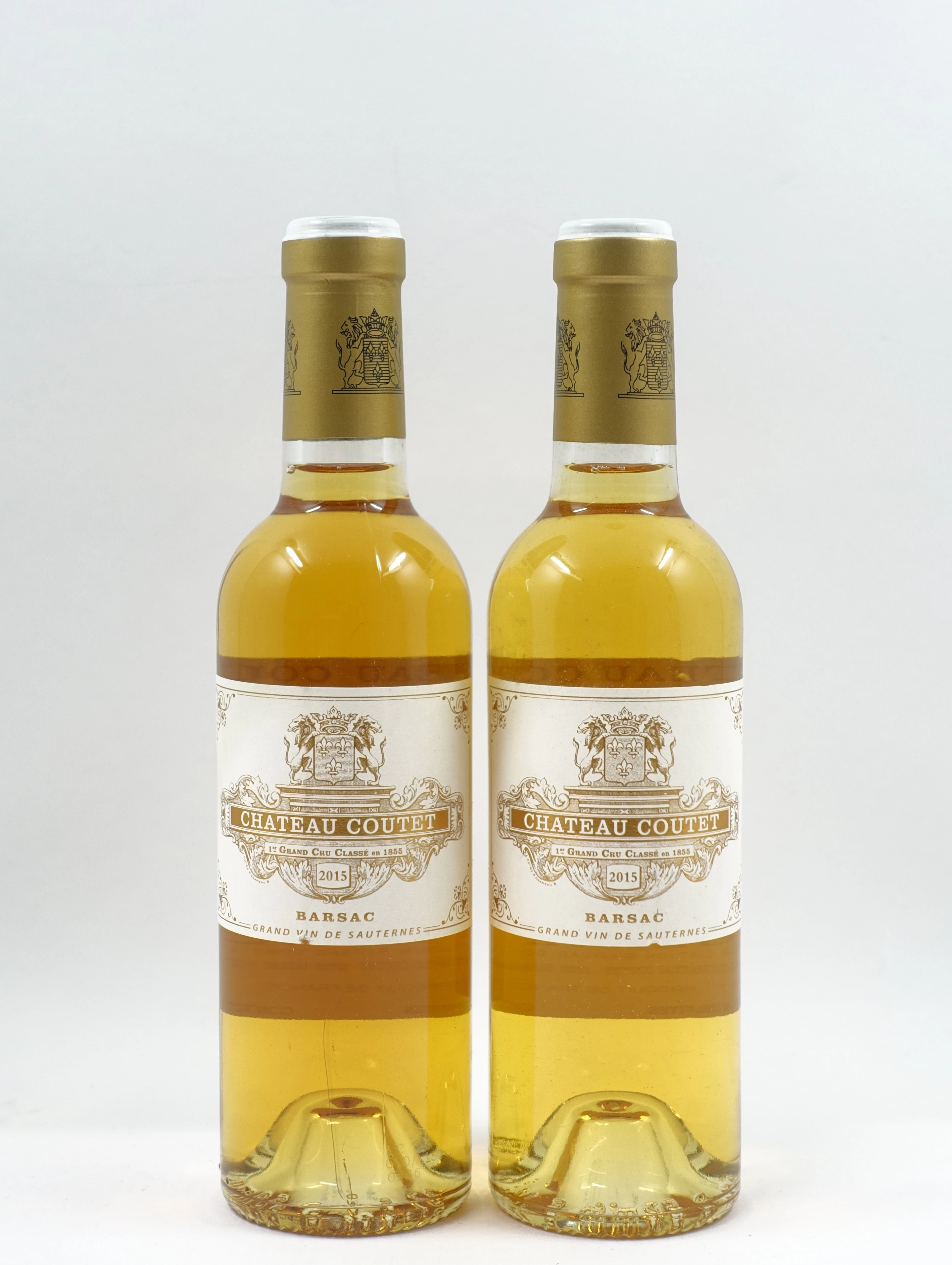 12 demi-bts CH COUTET 2015 1er cru Barsac