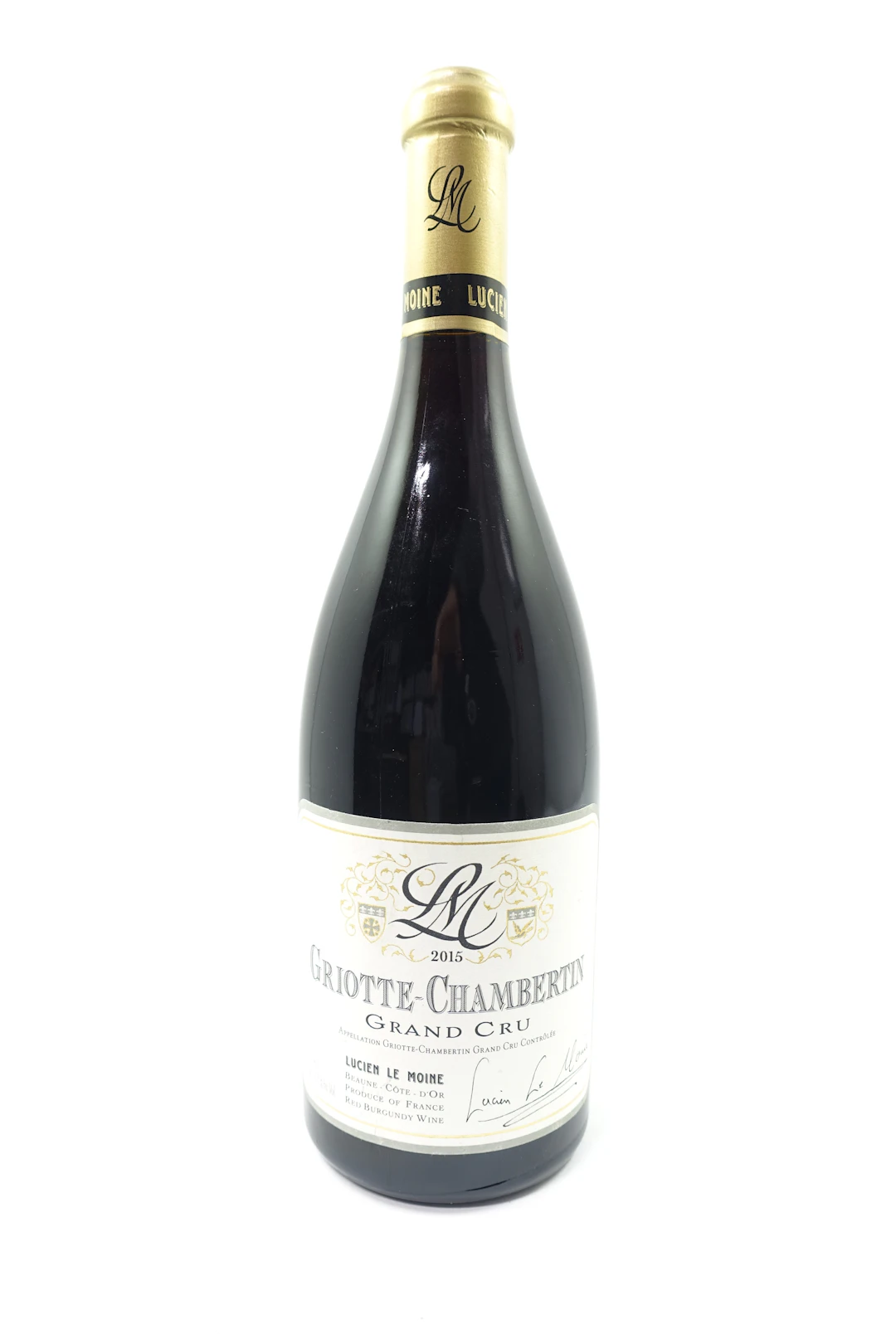 1 bt GRIOTTE CHAMBERTIN 2015 Grand Cru. Lucien Le Moine
