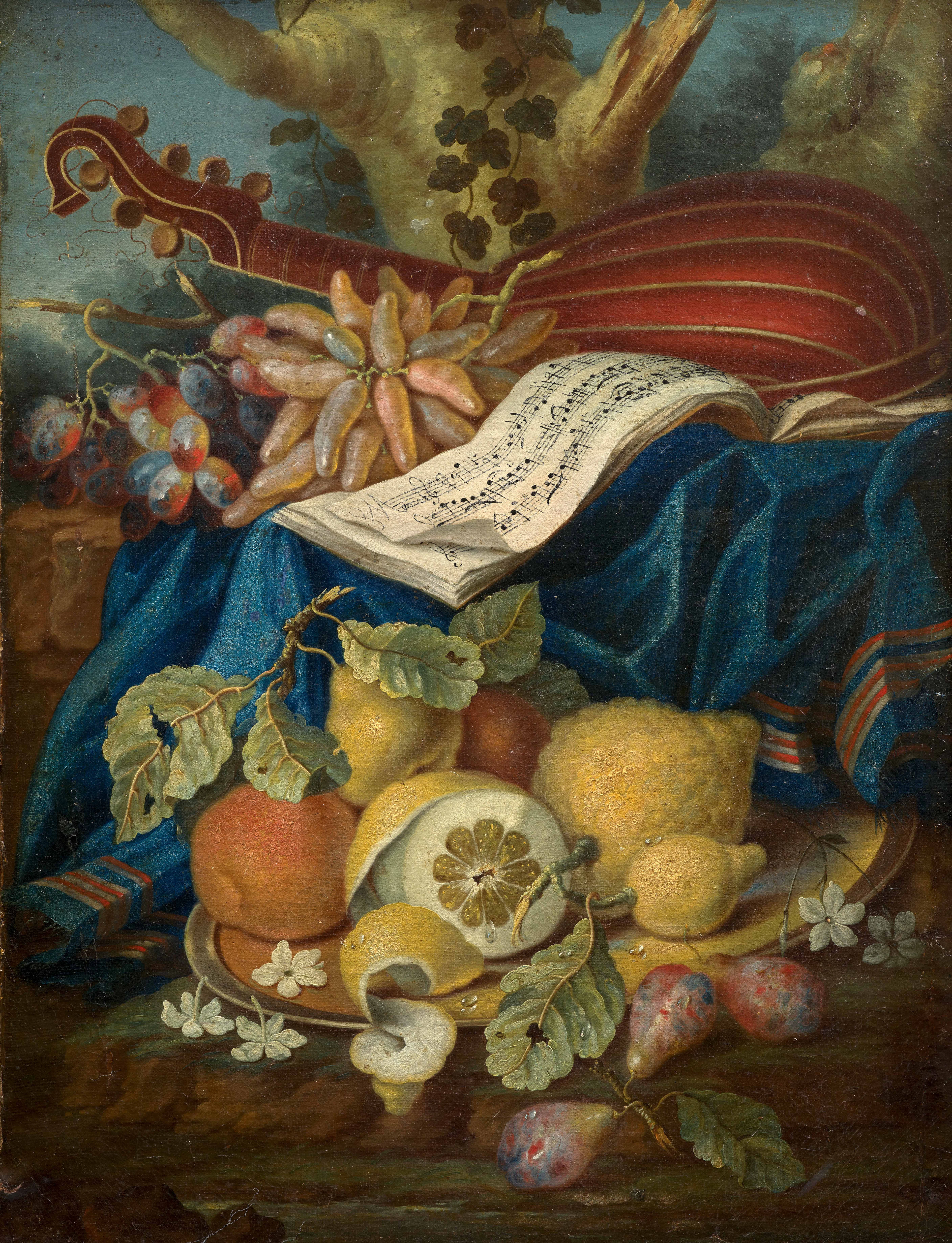 - Composition aux cédrats, à la viole et aux fruits