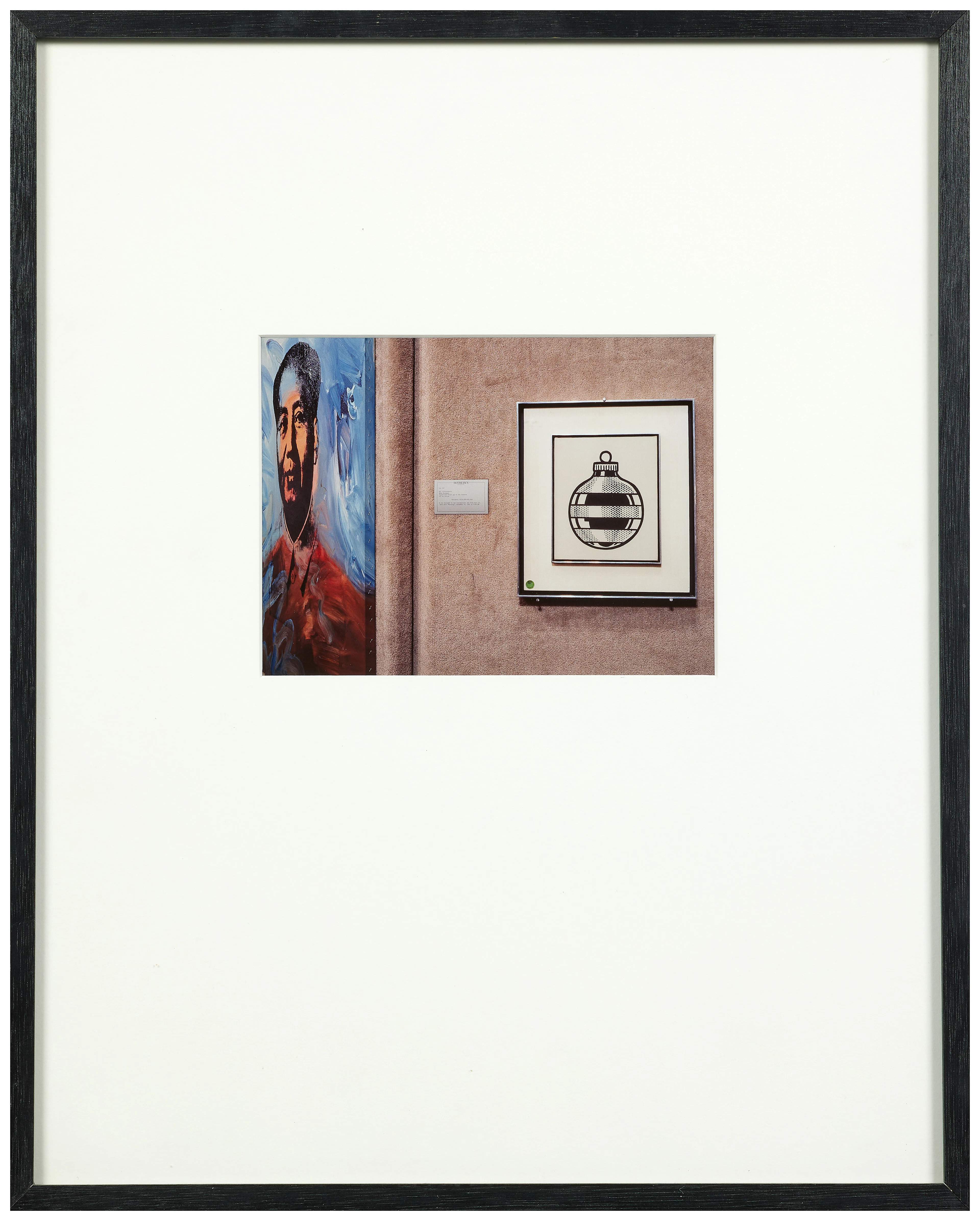 Louise LAWLER 1947- Untitled (Warhol/Lichtenstein) - N991
