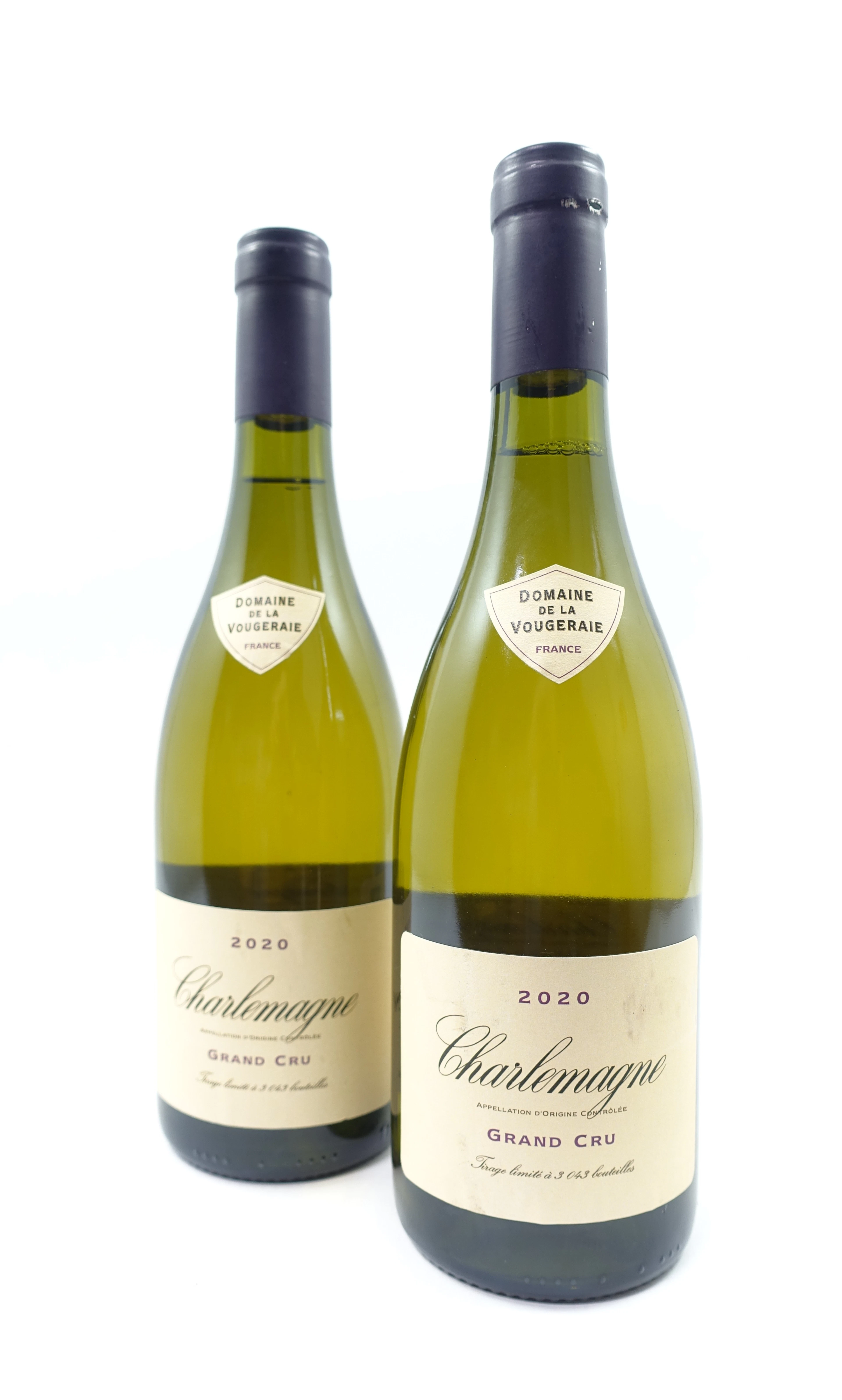2 bts CORTON CHARLEMAGNE 2020 Grand Cru. Domaine de la Vougeraie