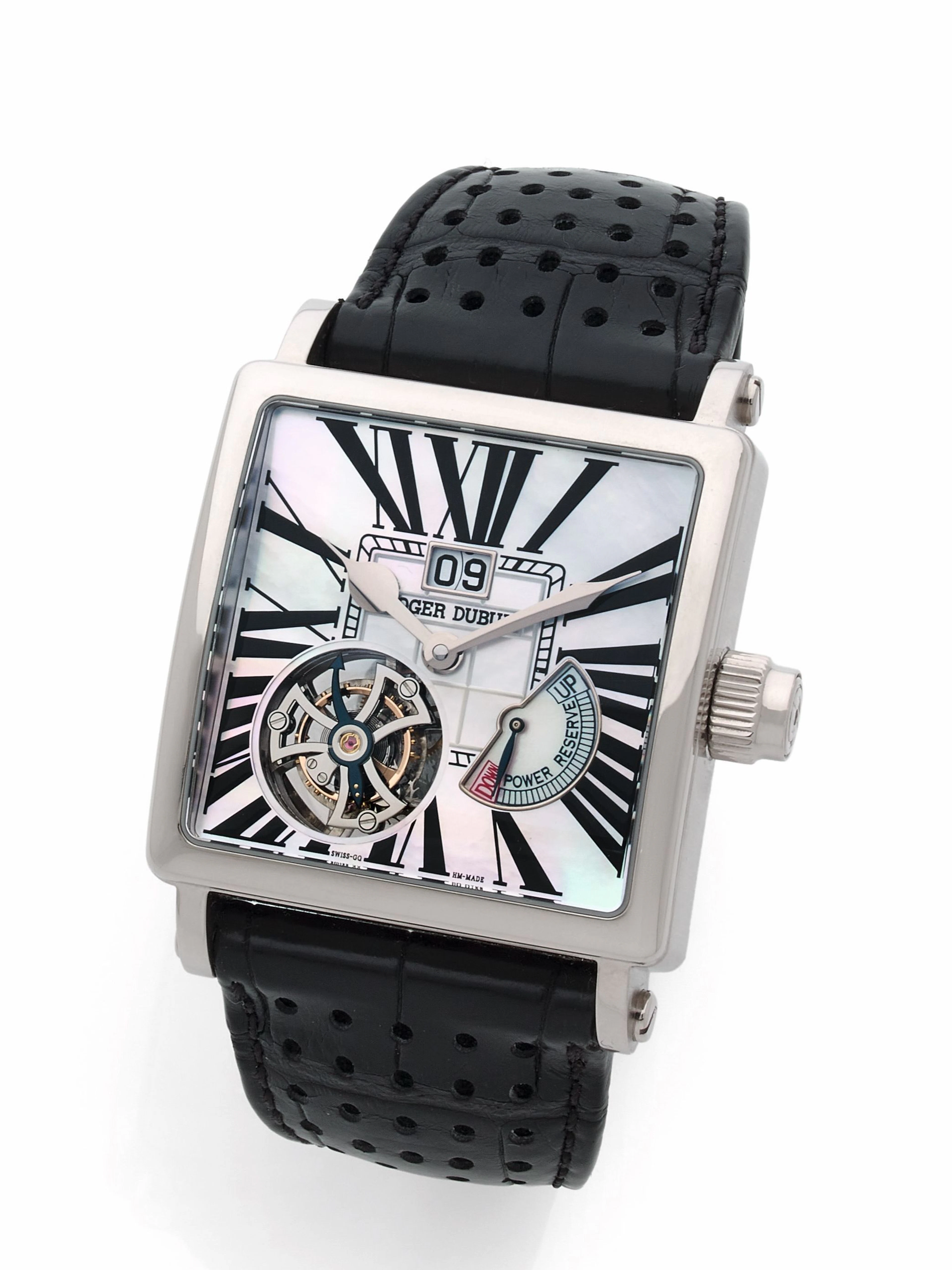 - ROGER DUBUIS Golden Square Tourbillon
