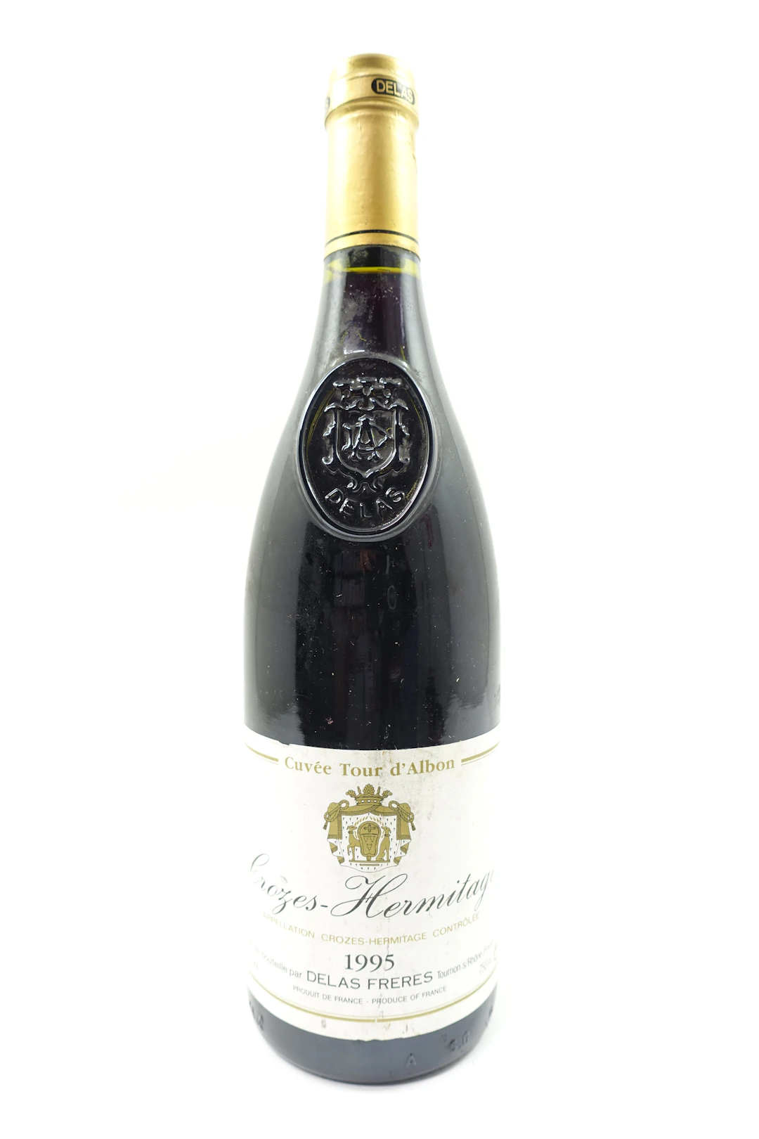 1 bt CROZES HERMITAGE 1995 Delas Frères. Cuvée Tour d'Albon