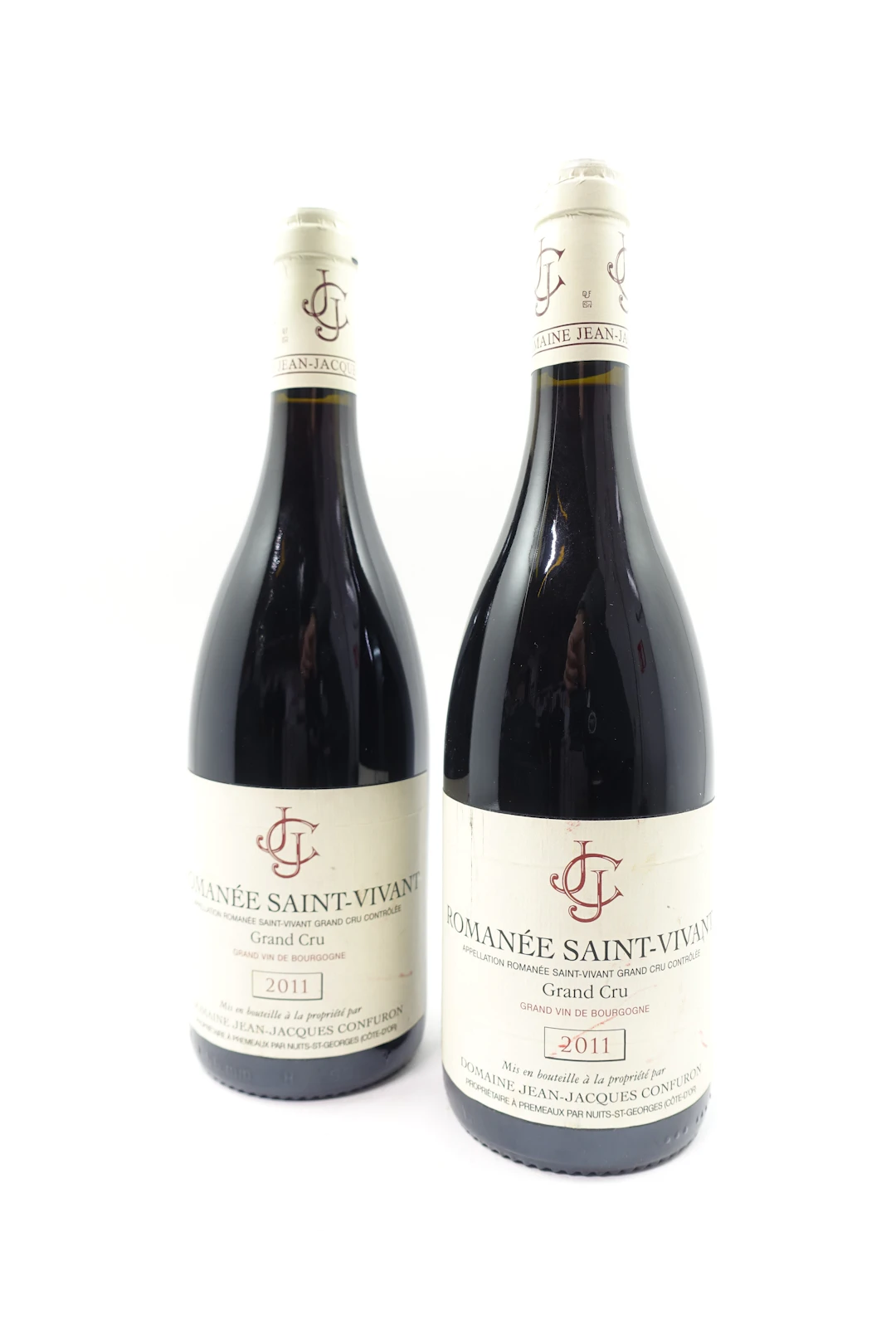 2 bts ROMANEE SAINT VIVANT 2011 Grand Cru. Domaine Jean-Jacques Confuron