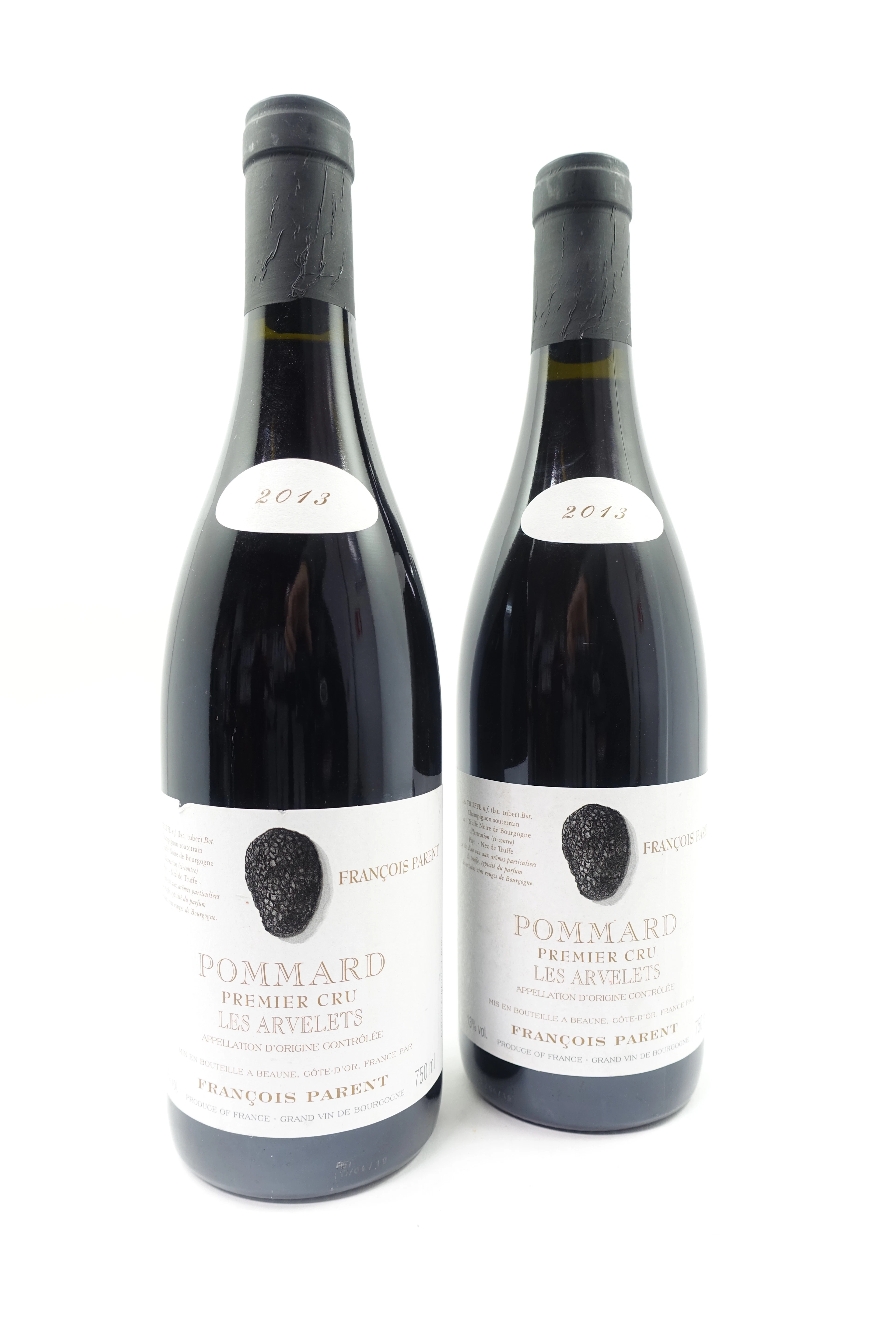 2 bts POMMARD 2013 1er Cru Les Arvelets. François Parent