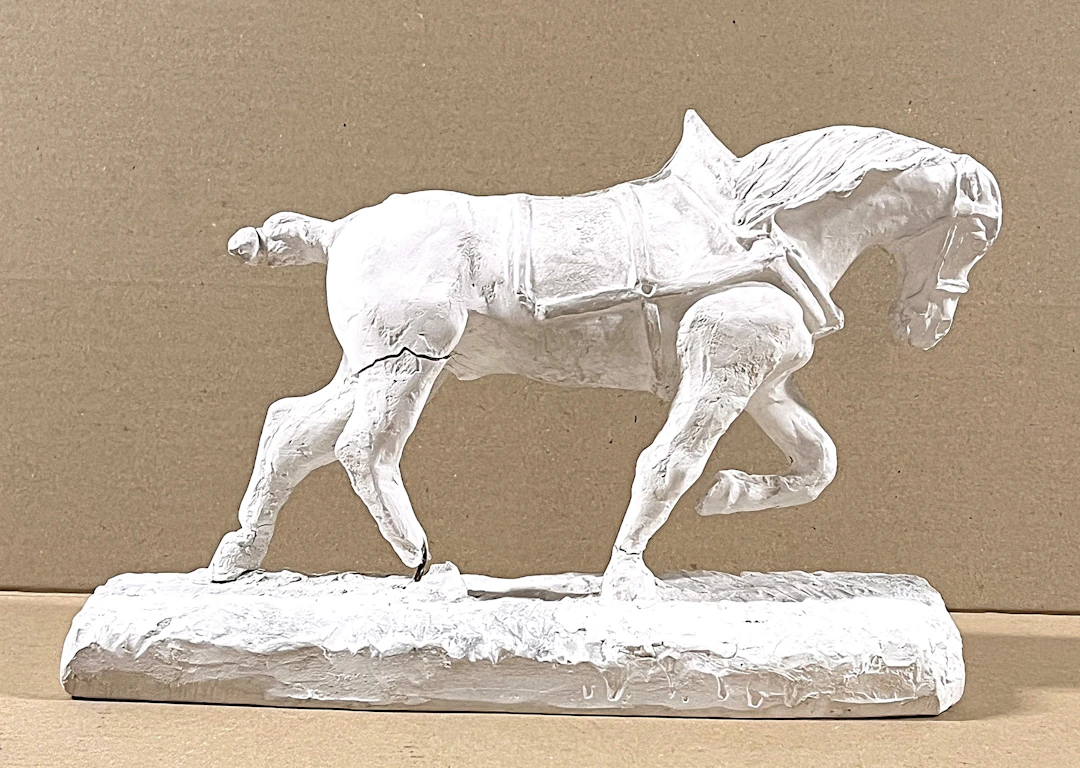 Attribué à Jean JOIRE Lille, 1862 – Lomme, 1950 Cheval de trait
