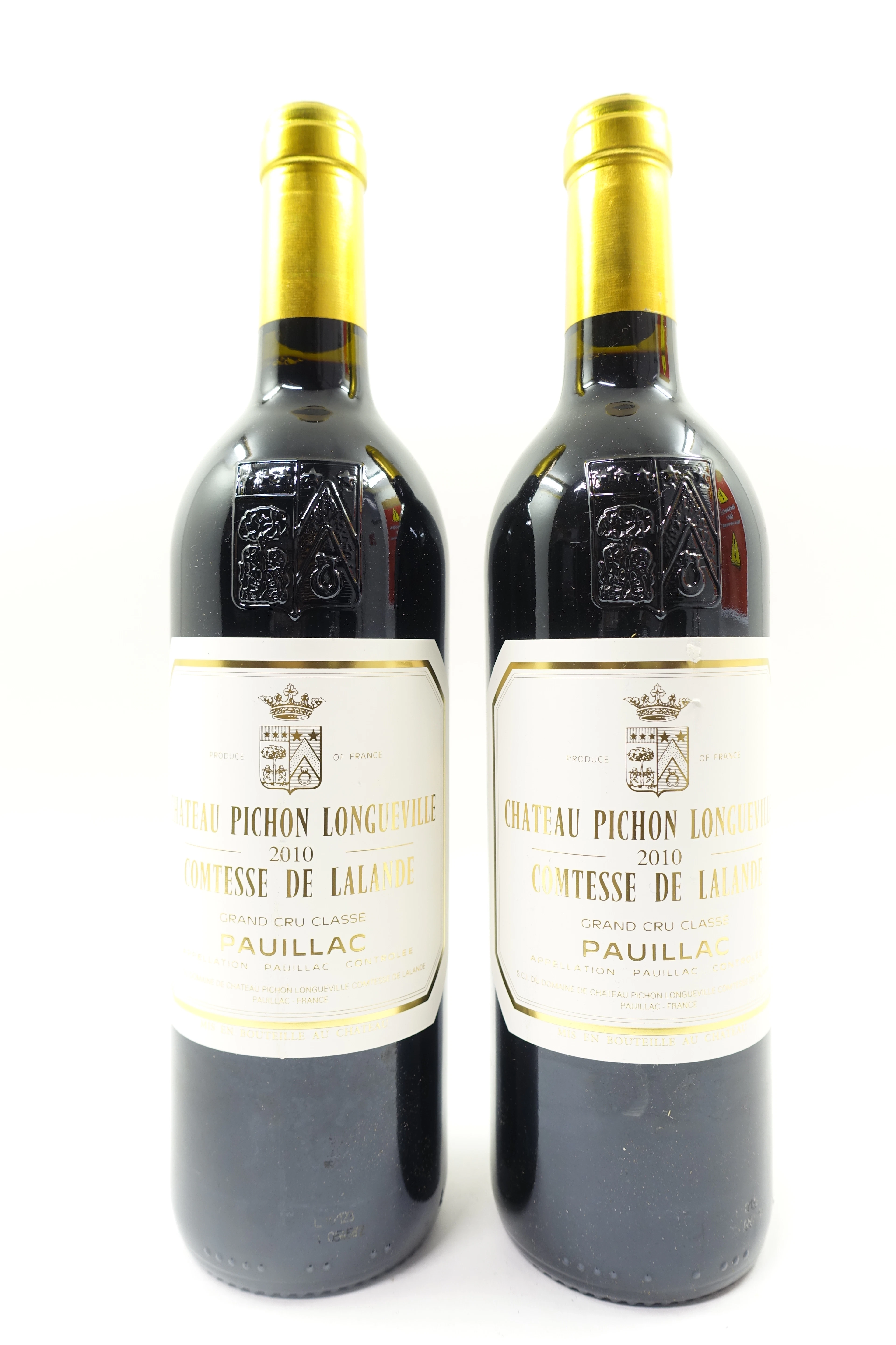 6 bts CH PICHON COMTESSE DE LALANDE 2010 2è GC Pauillac