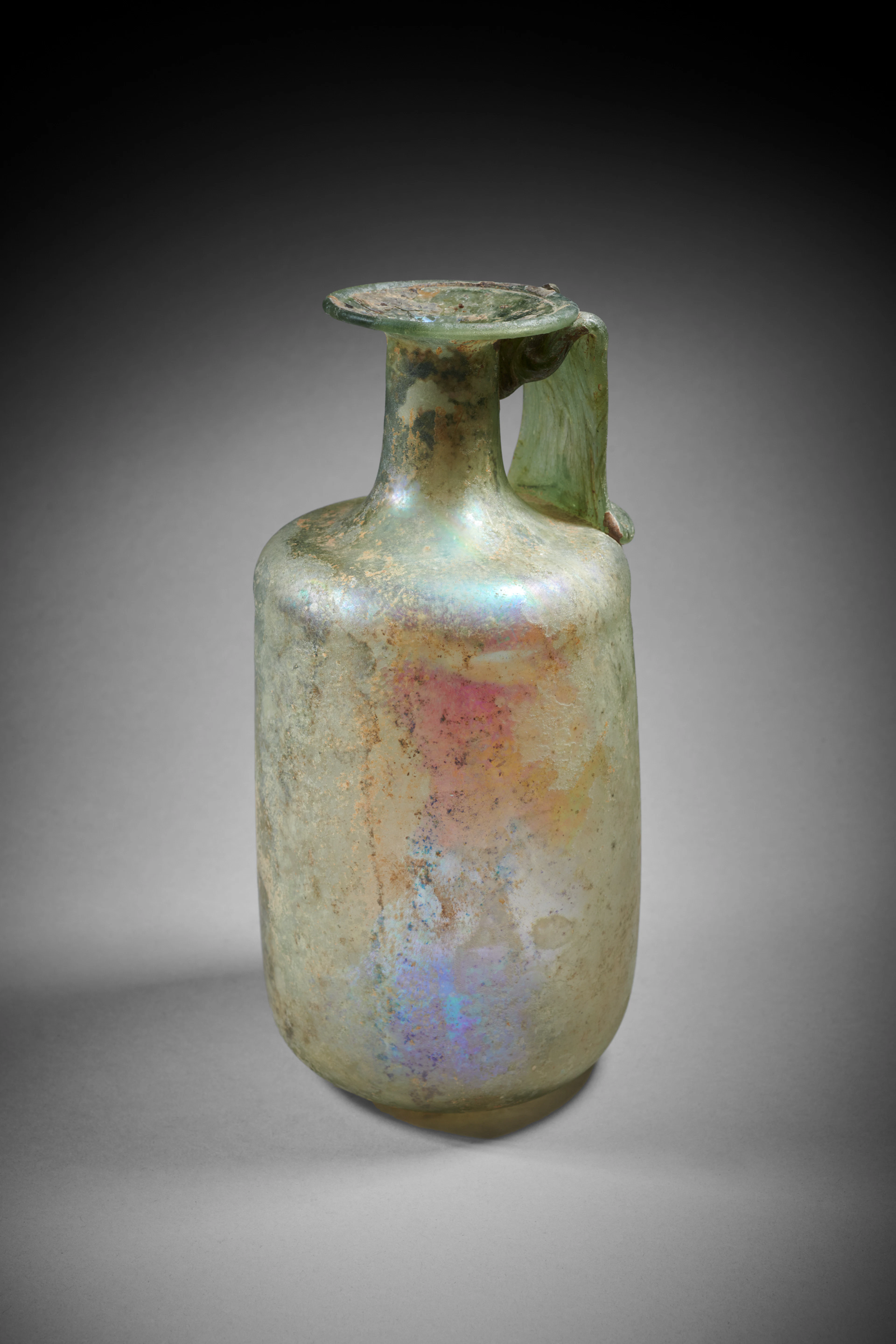 - An Eastern Mediterranean glass pitcher