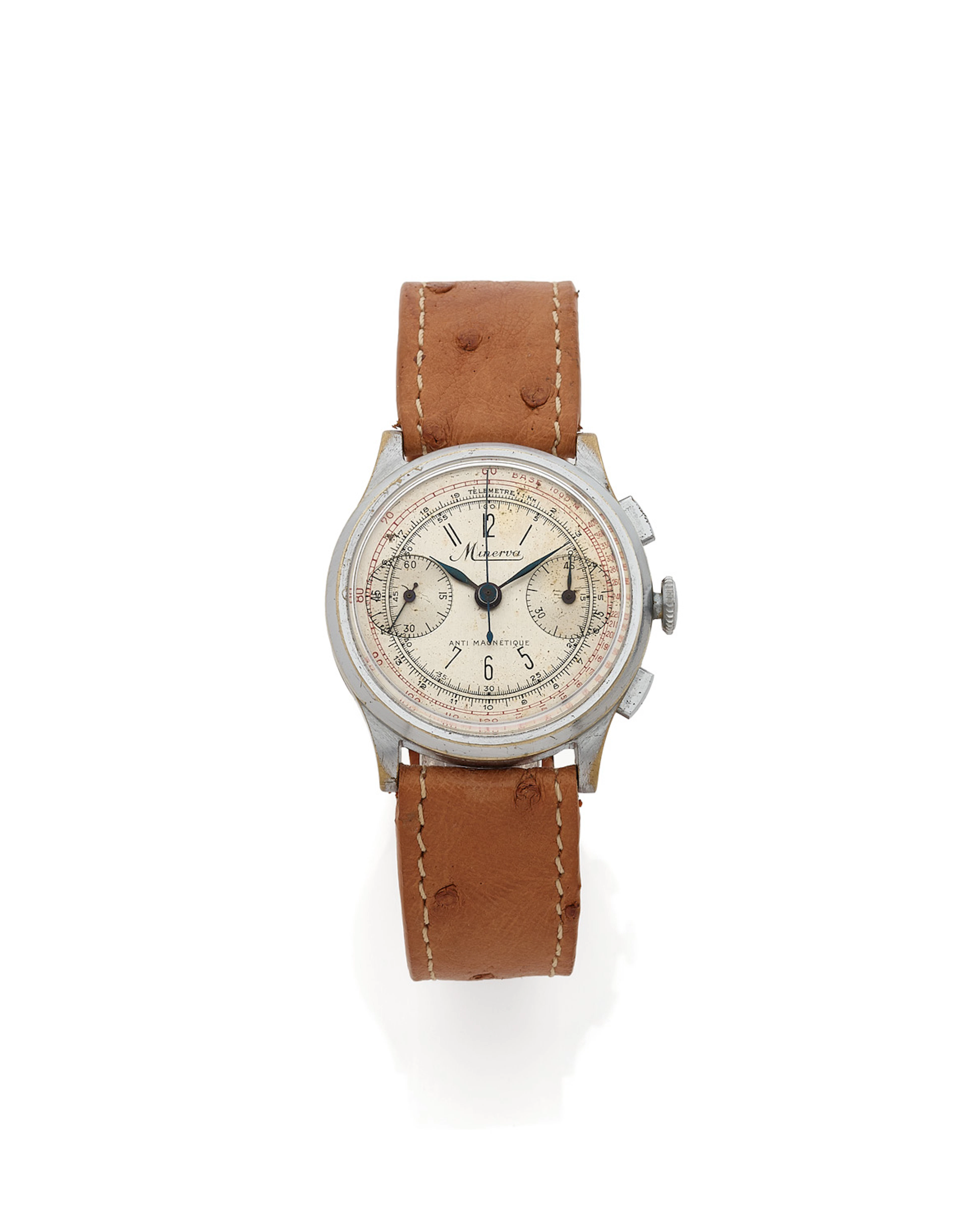 MINERVA Chronographe “Anti-Magnétique”