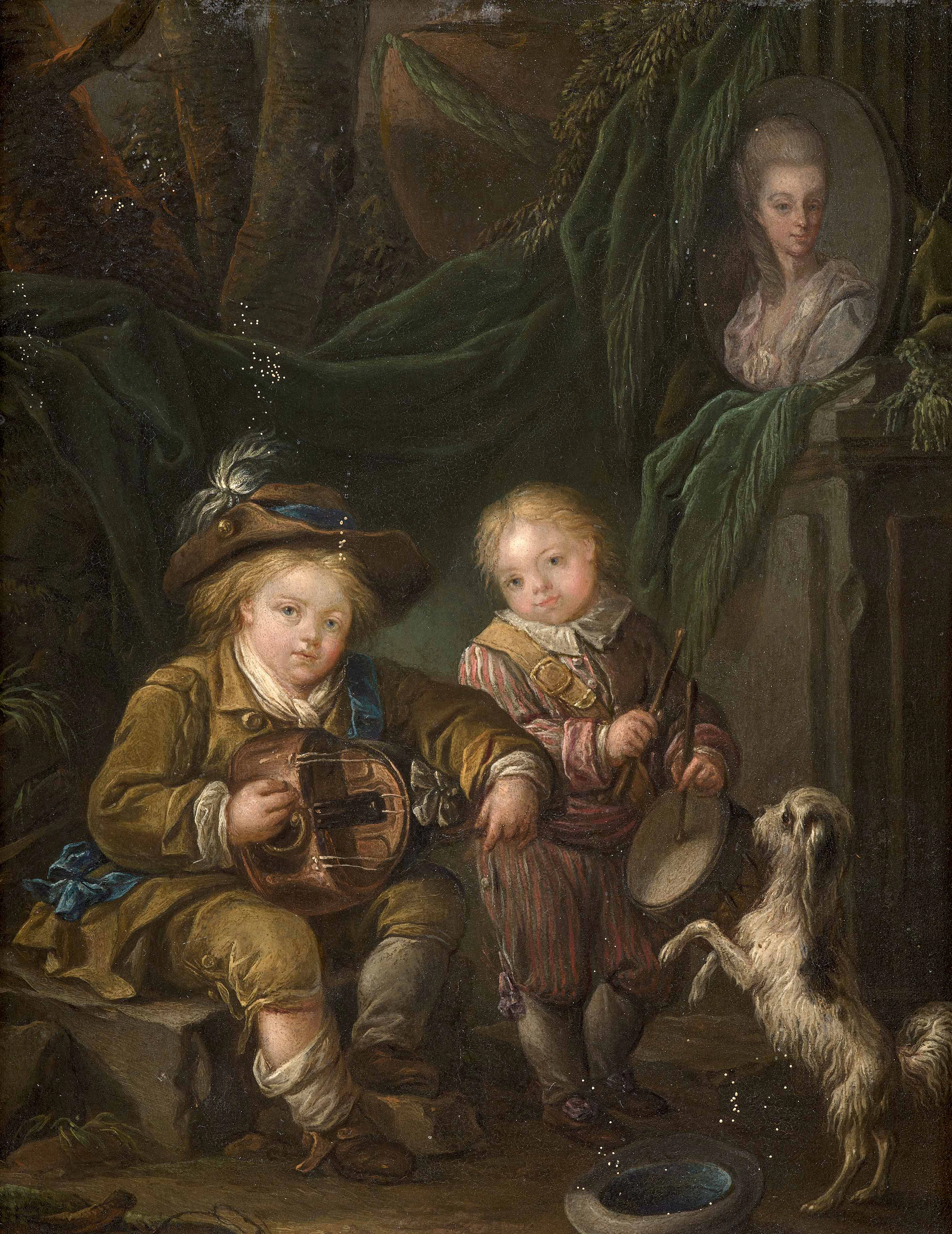 Ecole française du XVIIIe siècle Entourage de François-Hubert Drouais