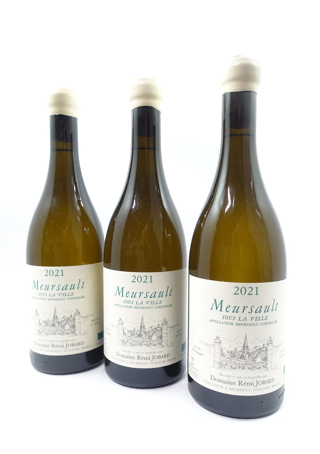 6 bts MEURSAULT 2021 Sous la Velle. Domaine Rémi Jpbard