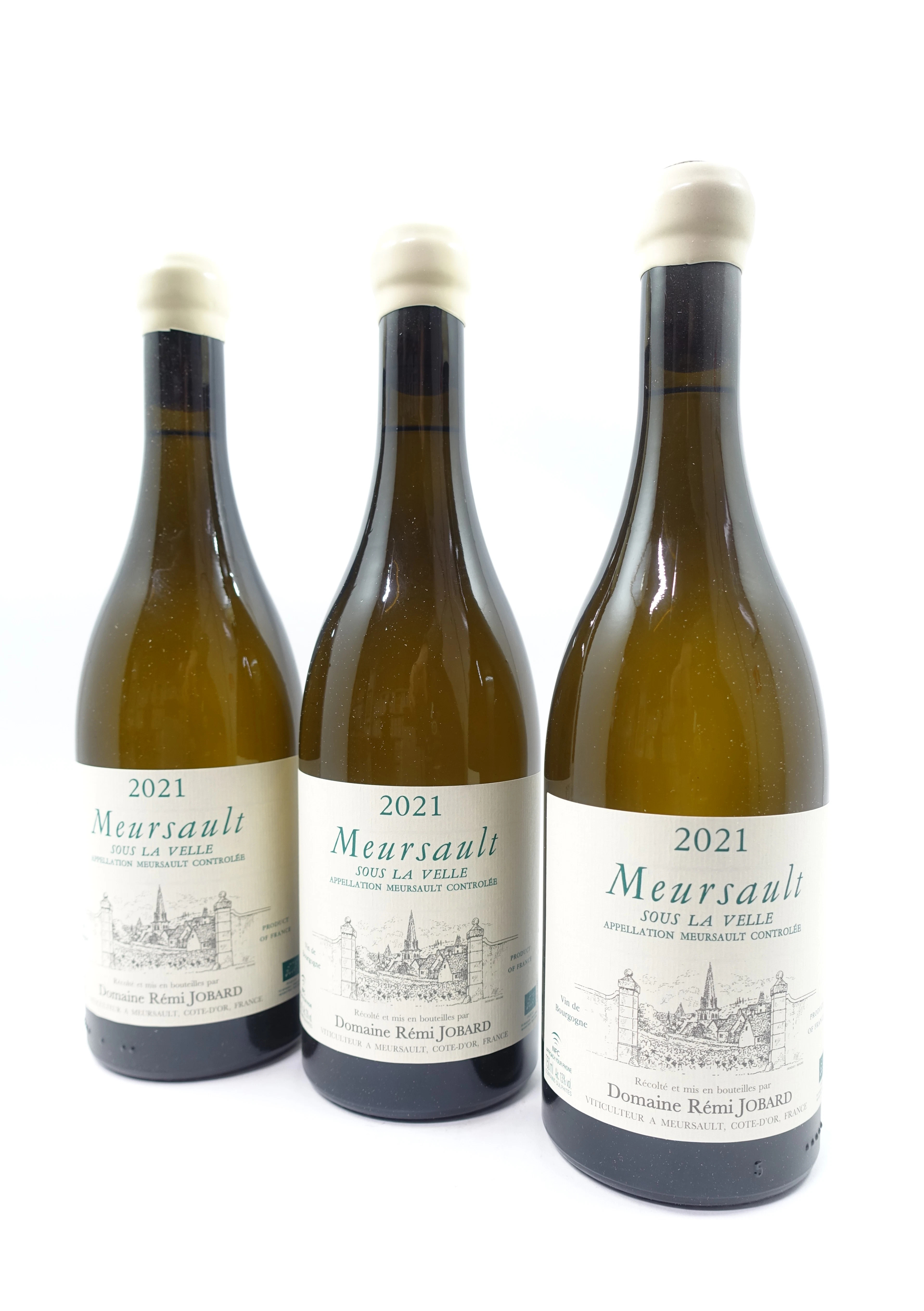 6 bts MEURSAULT 2021 Sous la Velle. Domaine Rémi Jpbard