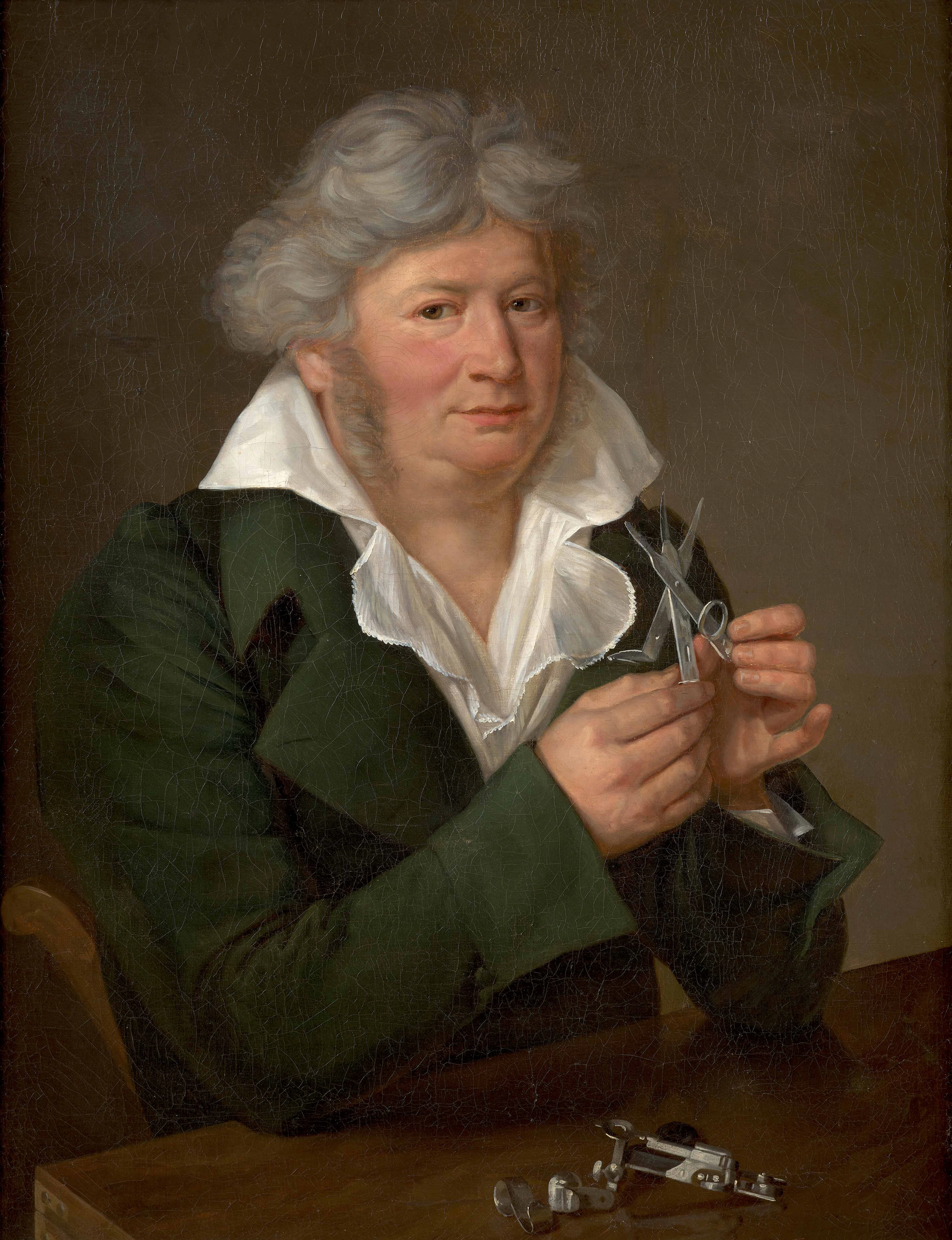 Ecole française du XIXe siècle Portrait présumé de Marc Antoine Petit