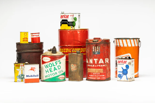 Oil cans No reserve