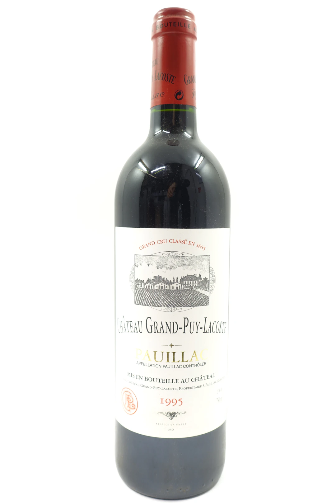 1 bt CH GRAND PUY LACOSTE 1995 5è GC Pauillac